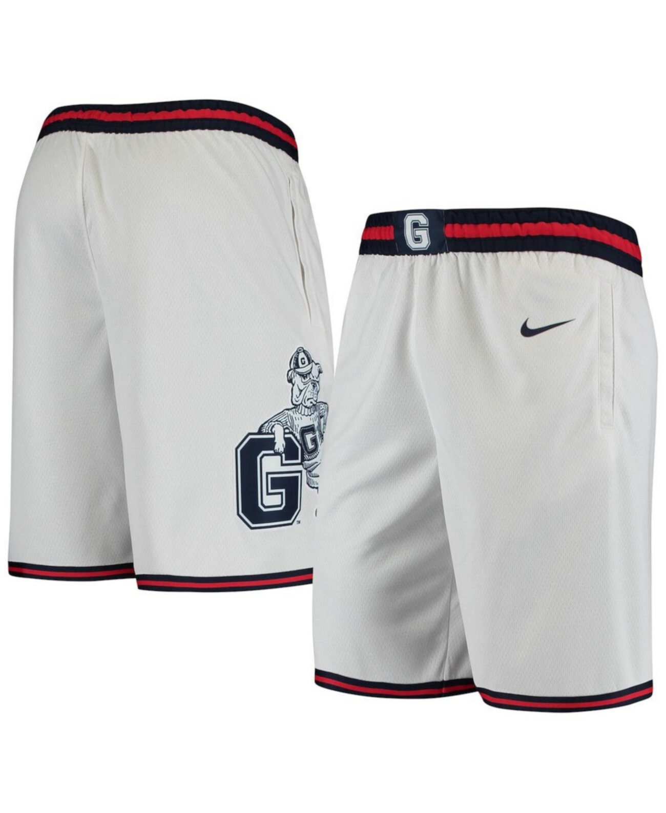 Мужские белые шорты Gonzaga Bulldogs Limited для баскетбола Nike