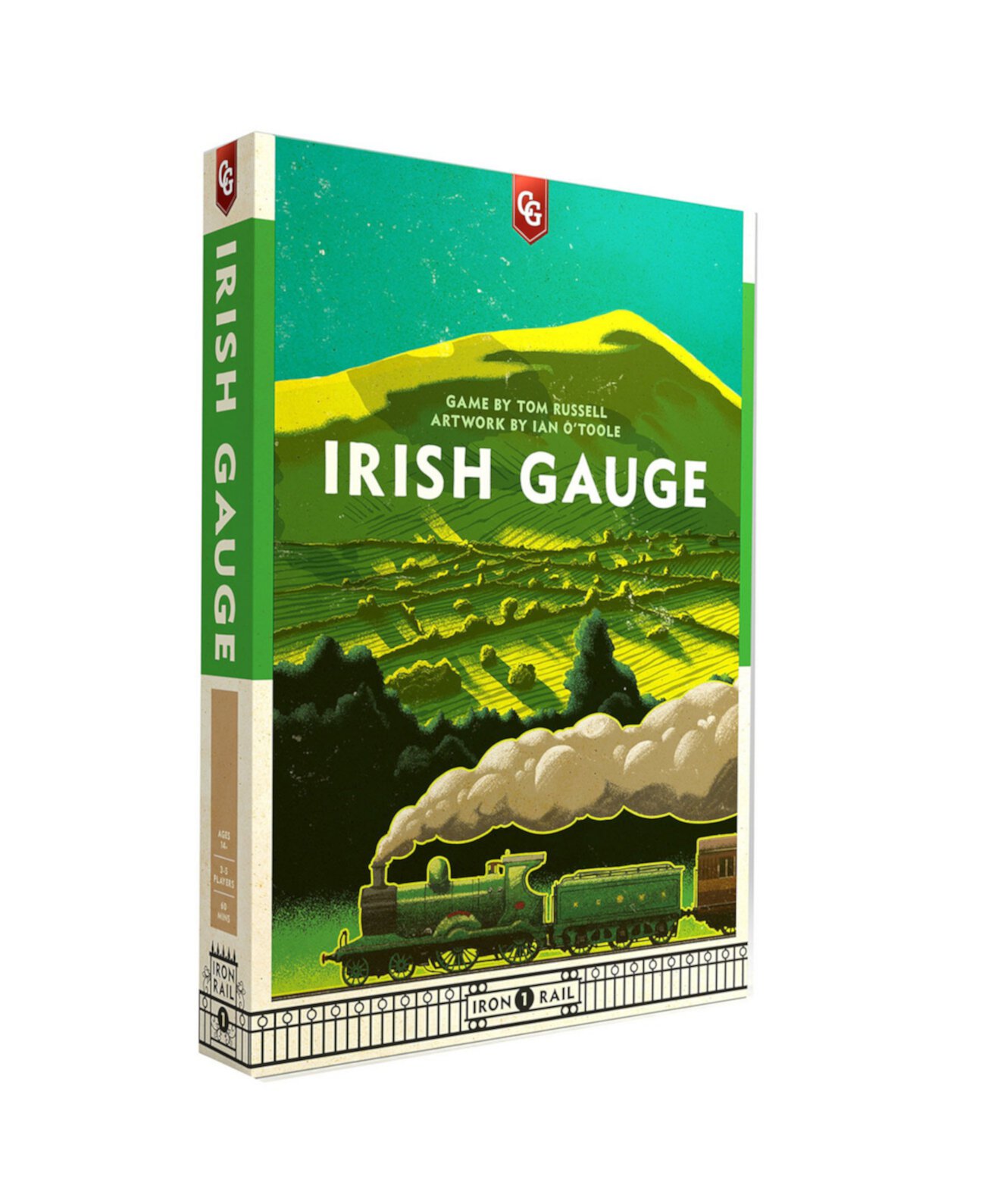 Irish Gauge - стратегическая настольная игра, 219 деталей Capstone Games