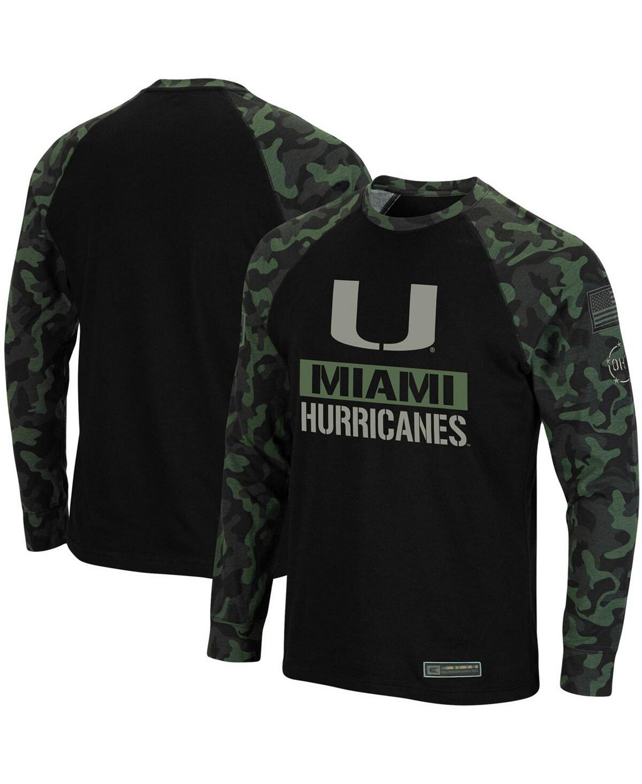 Мужская Джерси Colosseum OHT Military-Inspired Appreciation Miami Hurricanes Colosseum