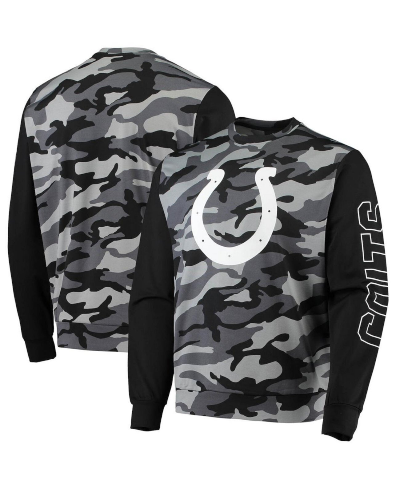 Мужская Джерси FOCO Indianapolis Colts Camo С Длинным Рукавом FOCO