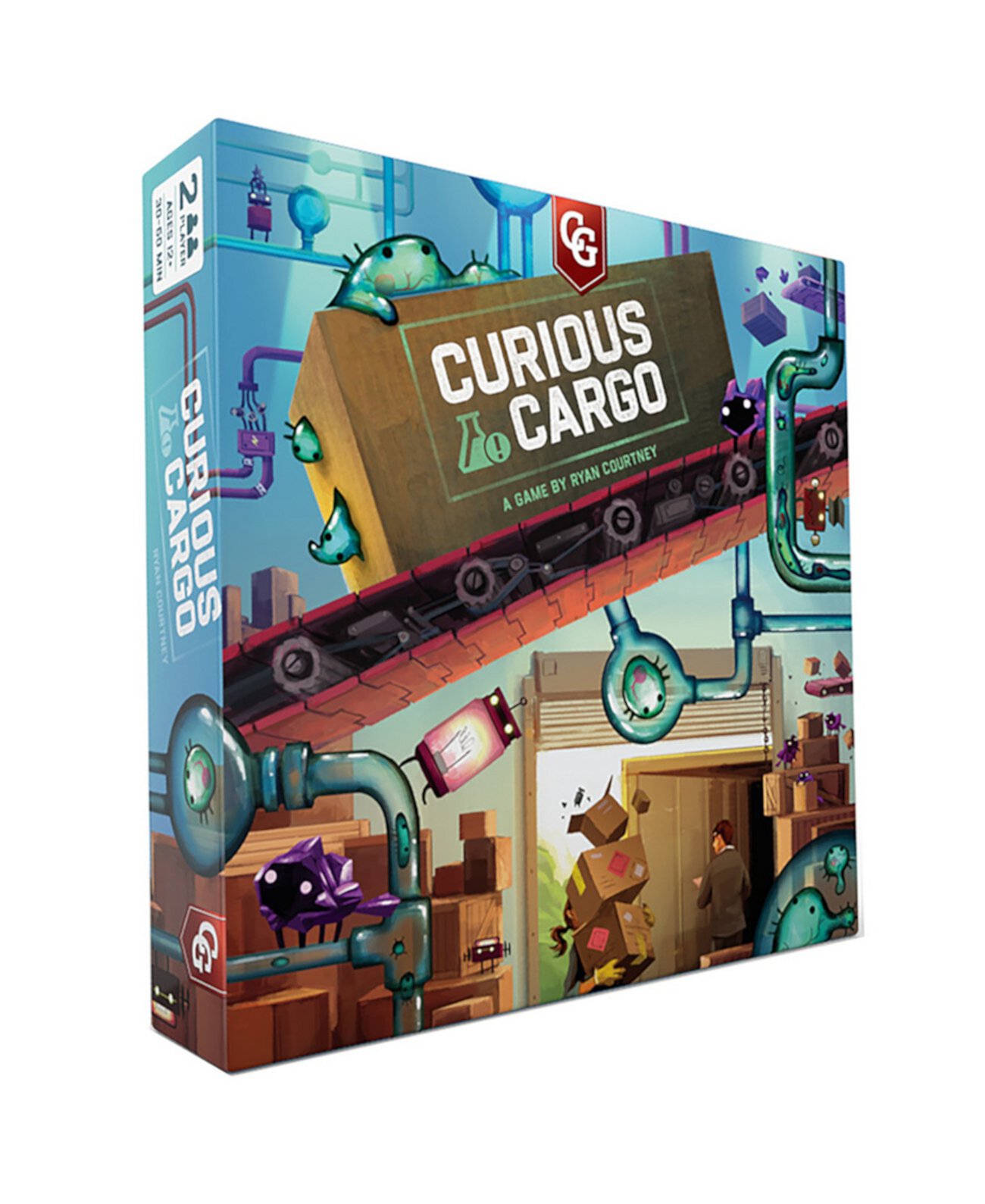 - Curious Cargo - стратегическая настольная игра, 208 деталей Capstone Games