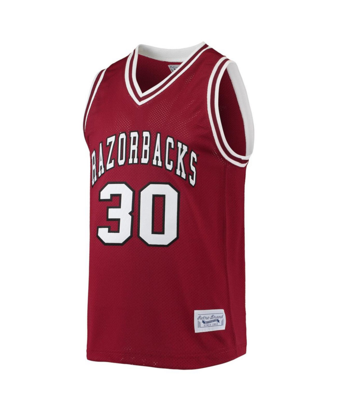 Мужская баскетбольная майка без рукавов Scotty Thurman Arkansas Razorbacks, 100% полиэстер Original Retro Brand