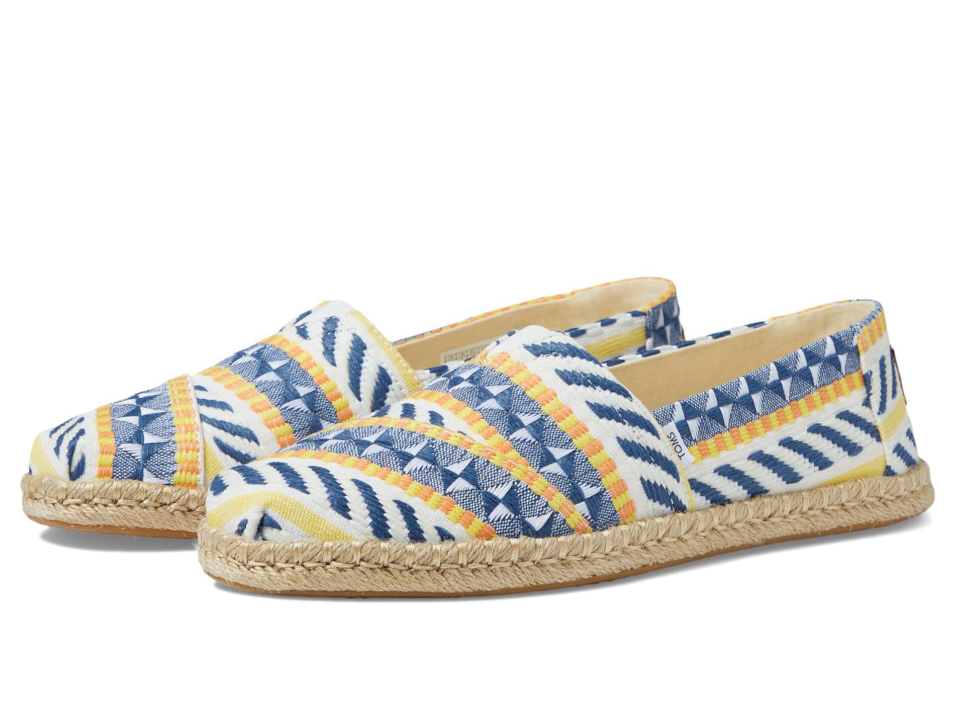 Сандалии TOMS Alpargata Rope с дышащей подкладкой и съемной стелькой OrthoLite® Toms