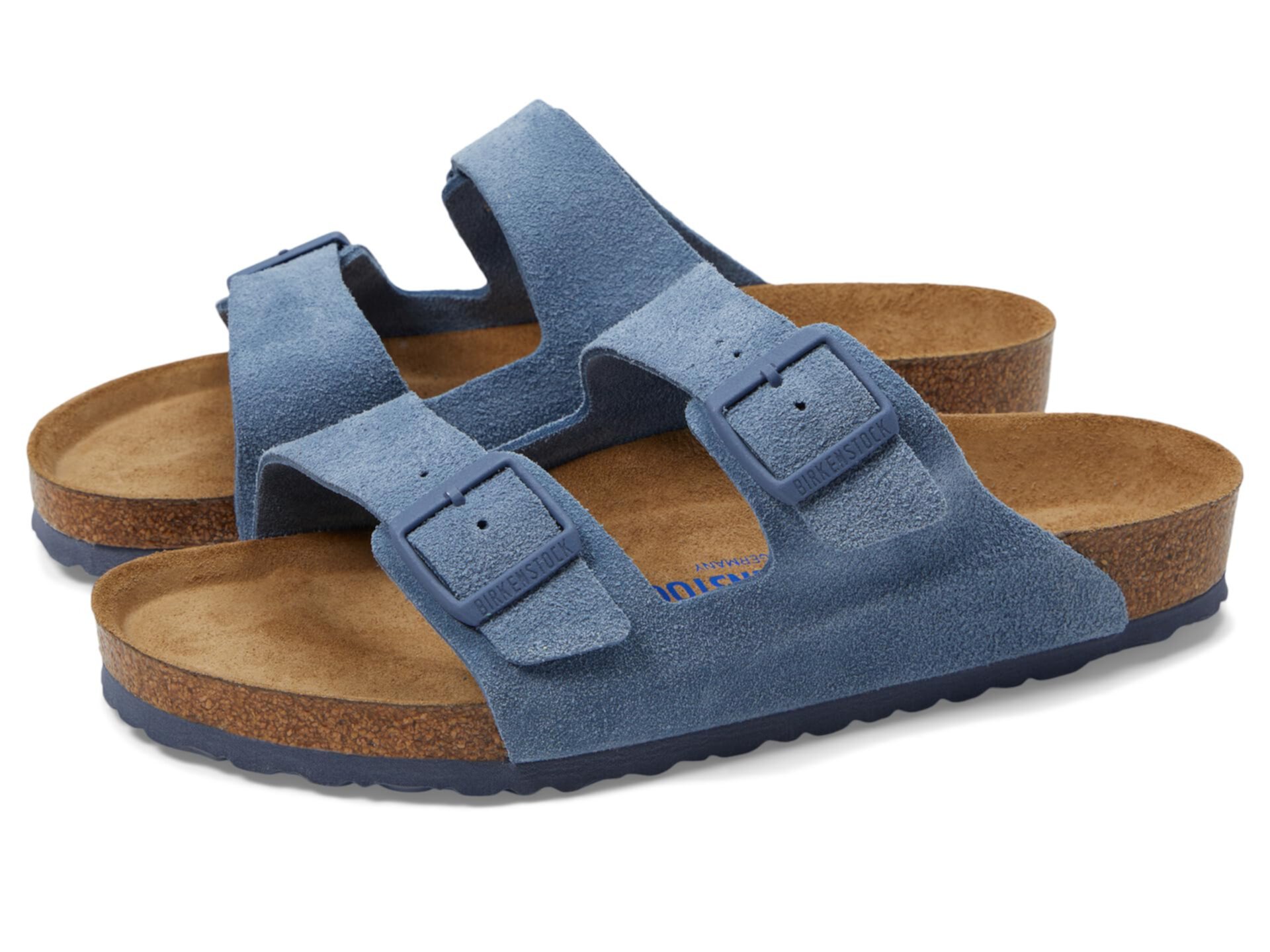 Сандалии Arizona Soft Footbed - Замша Birkenstock