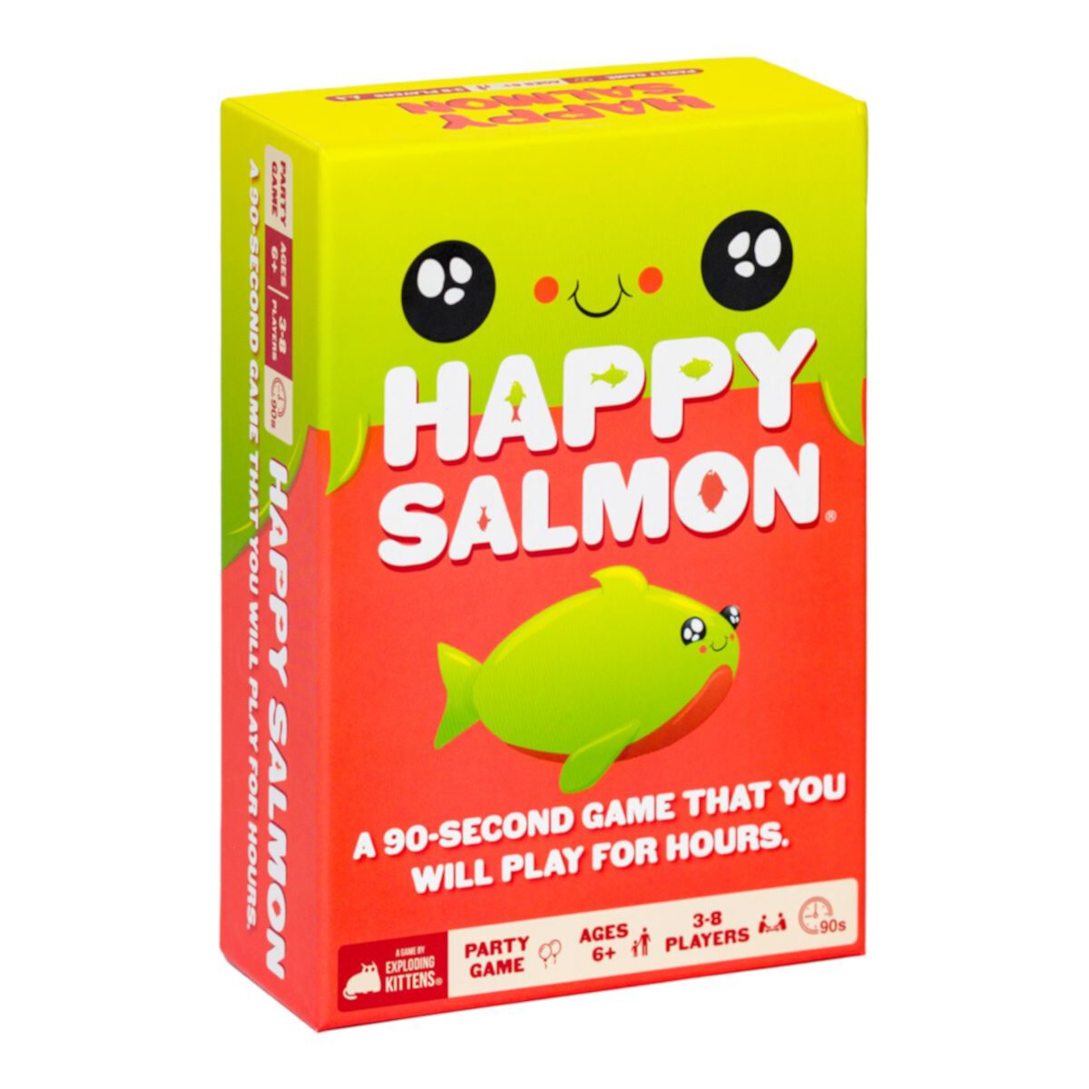 Настольная игра Happy Salmon для 3–8 игроков, 96 карт, от 6 лет Exploding Kittens