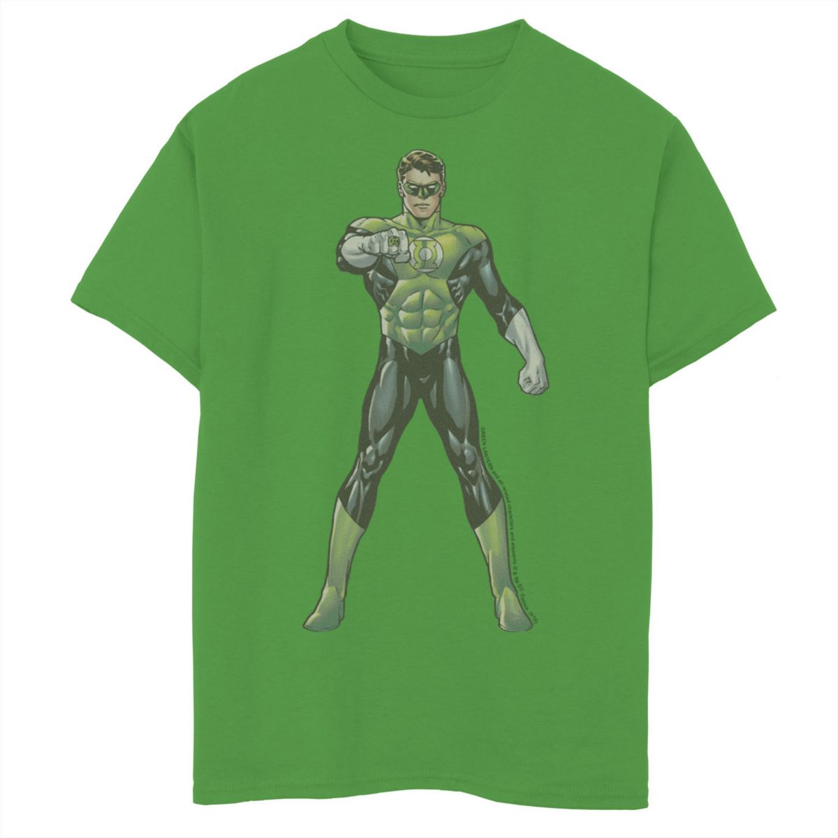 Джерси Licensed Character для мальчиков DC Comics Green Lantern Power Of The Ring Portrait Graphic Tee Licensed Character