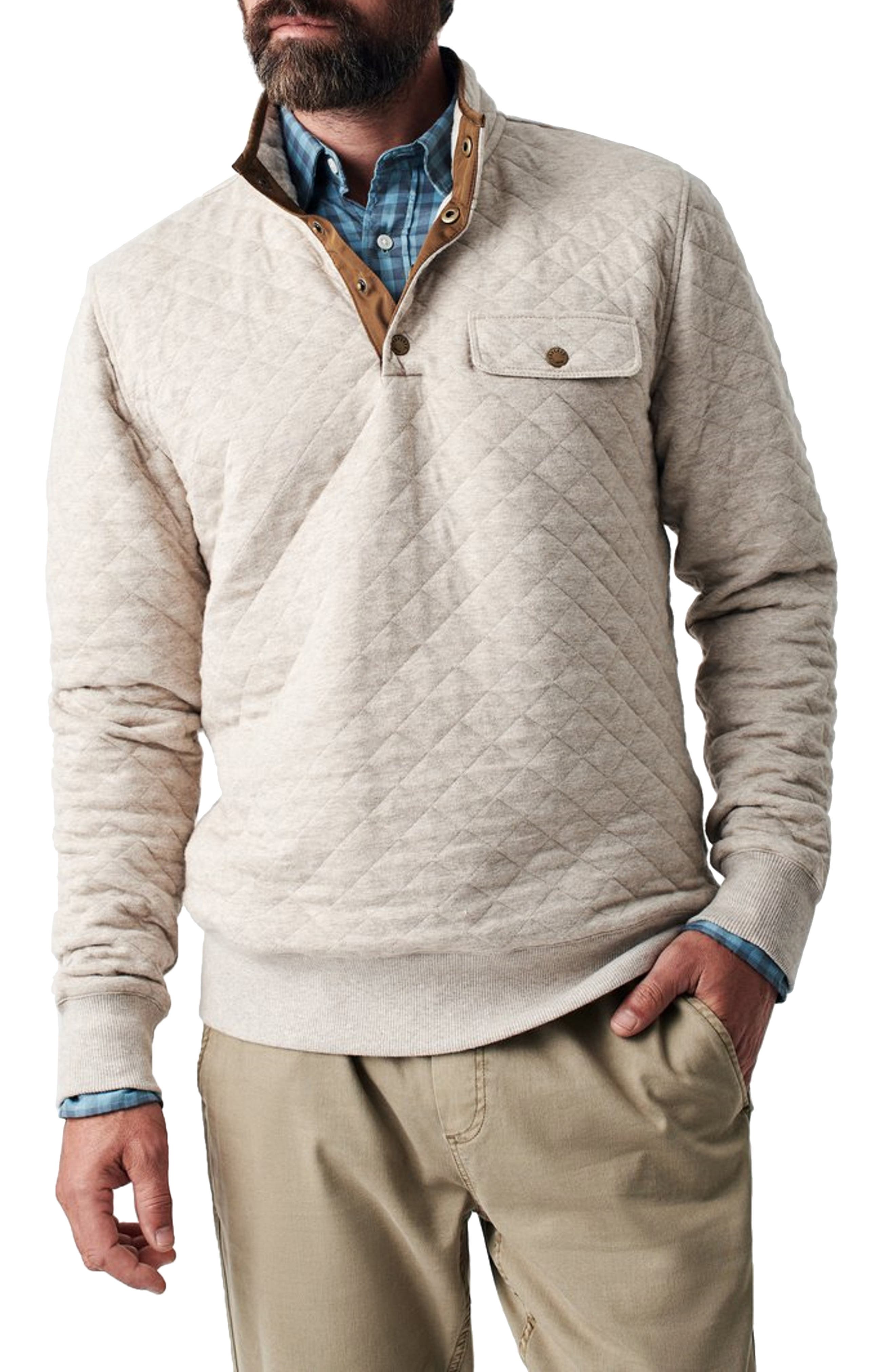 Faherty Epic Quilted Fleece Shirt Jacket FAHERTY BRAND