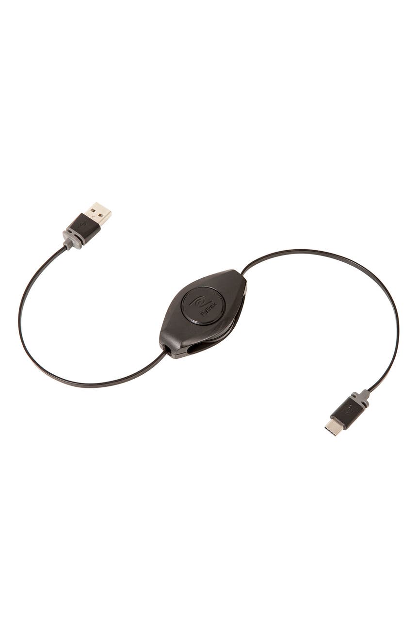 Зарядный кабель Premier Retractable USB-C Retrak