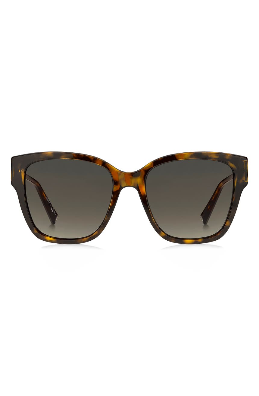 Солнцезащитные очки «кошачий глаз» с градиентом 55 мм Givenchy