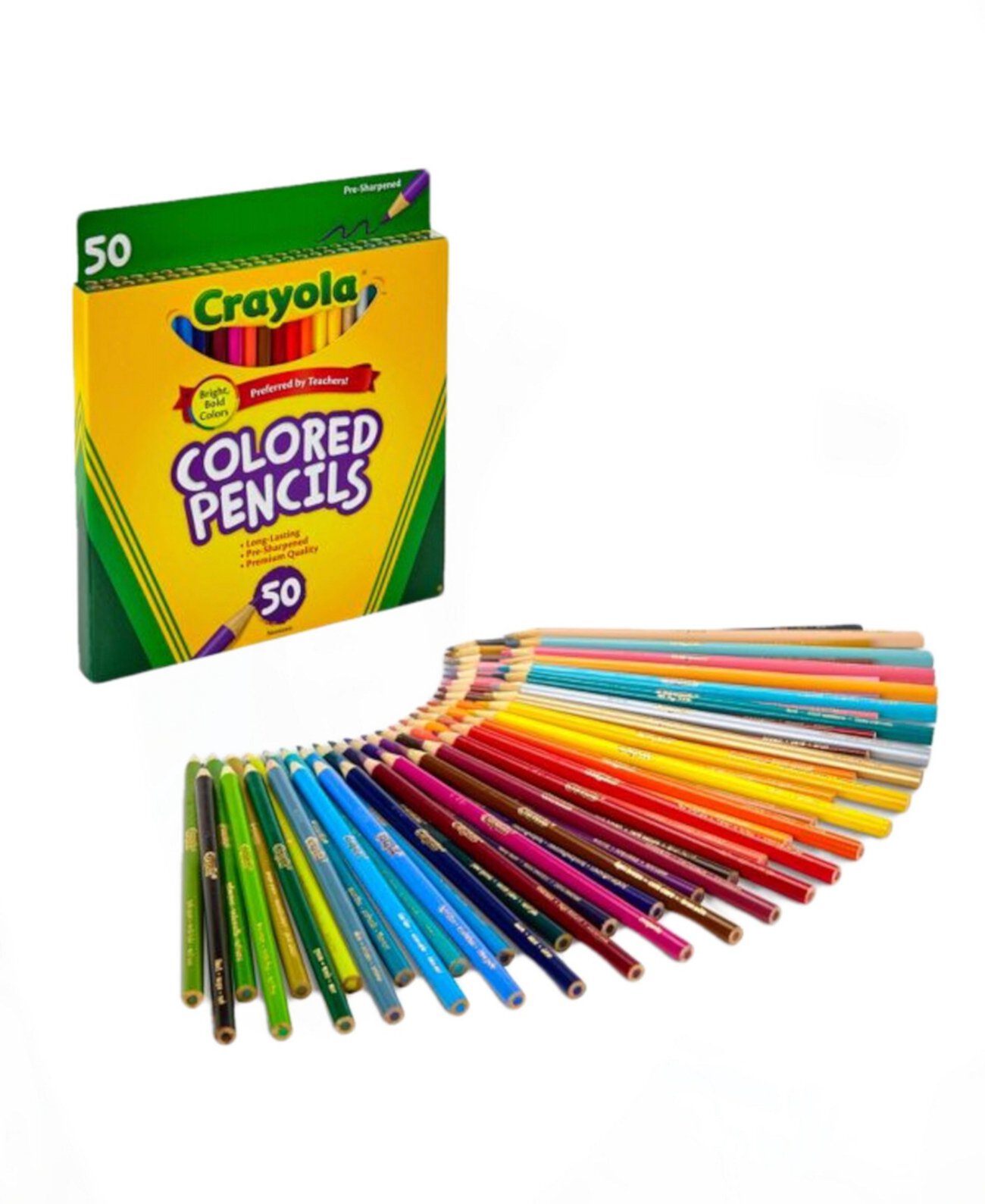 Странно длинные цветные карандаши Crayola