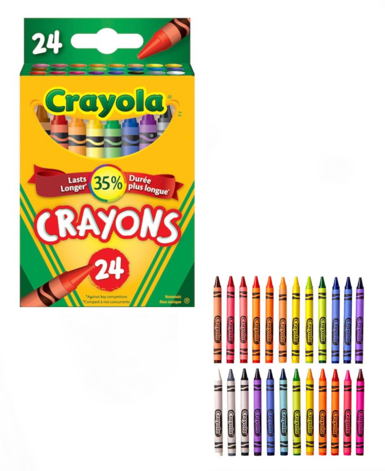 Мои 24 мелка Crayola