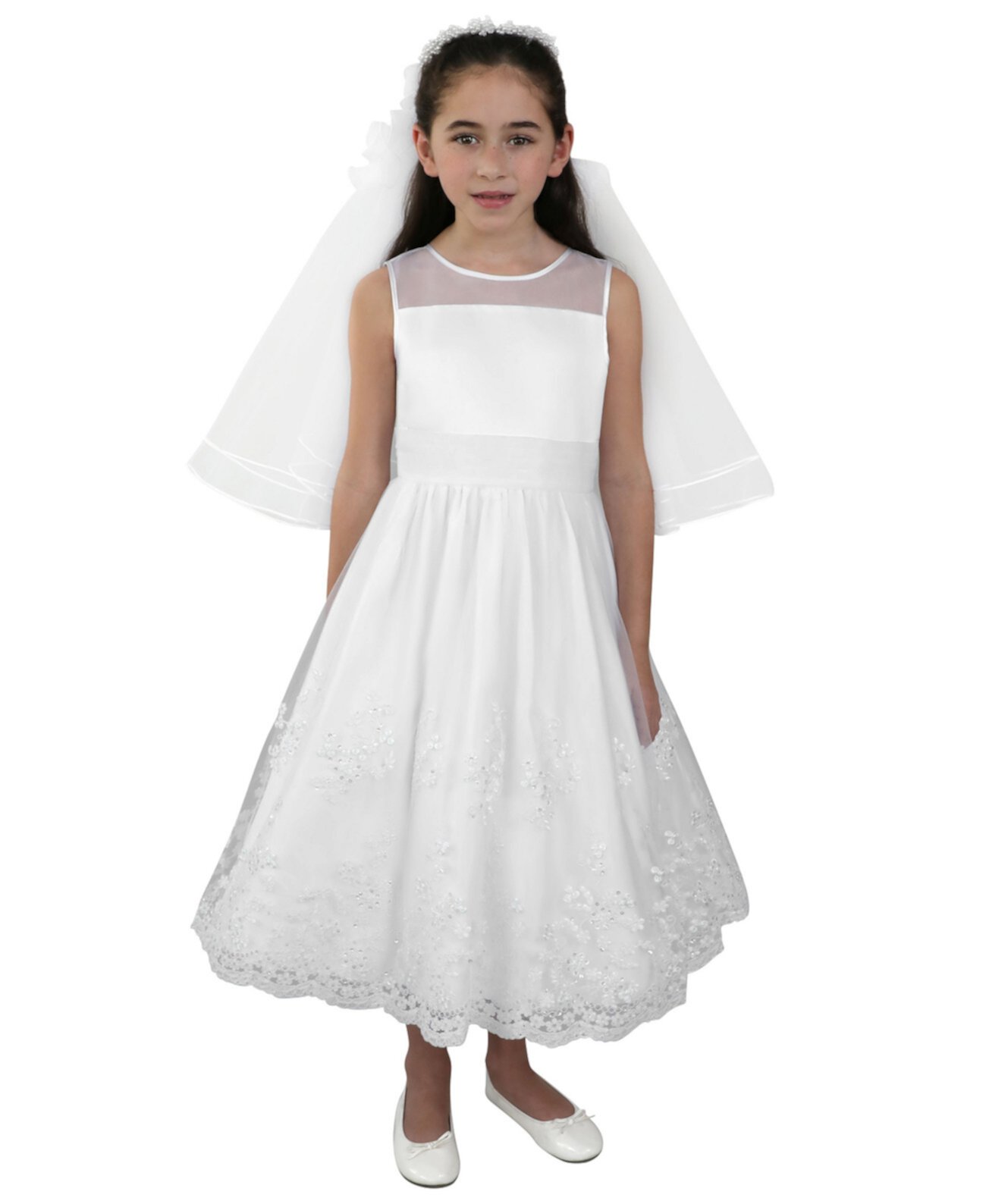 Платье для причастия маленьких девочек Mia Us Angels