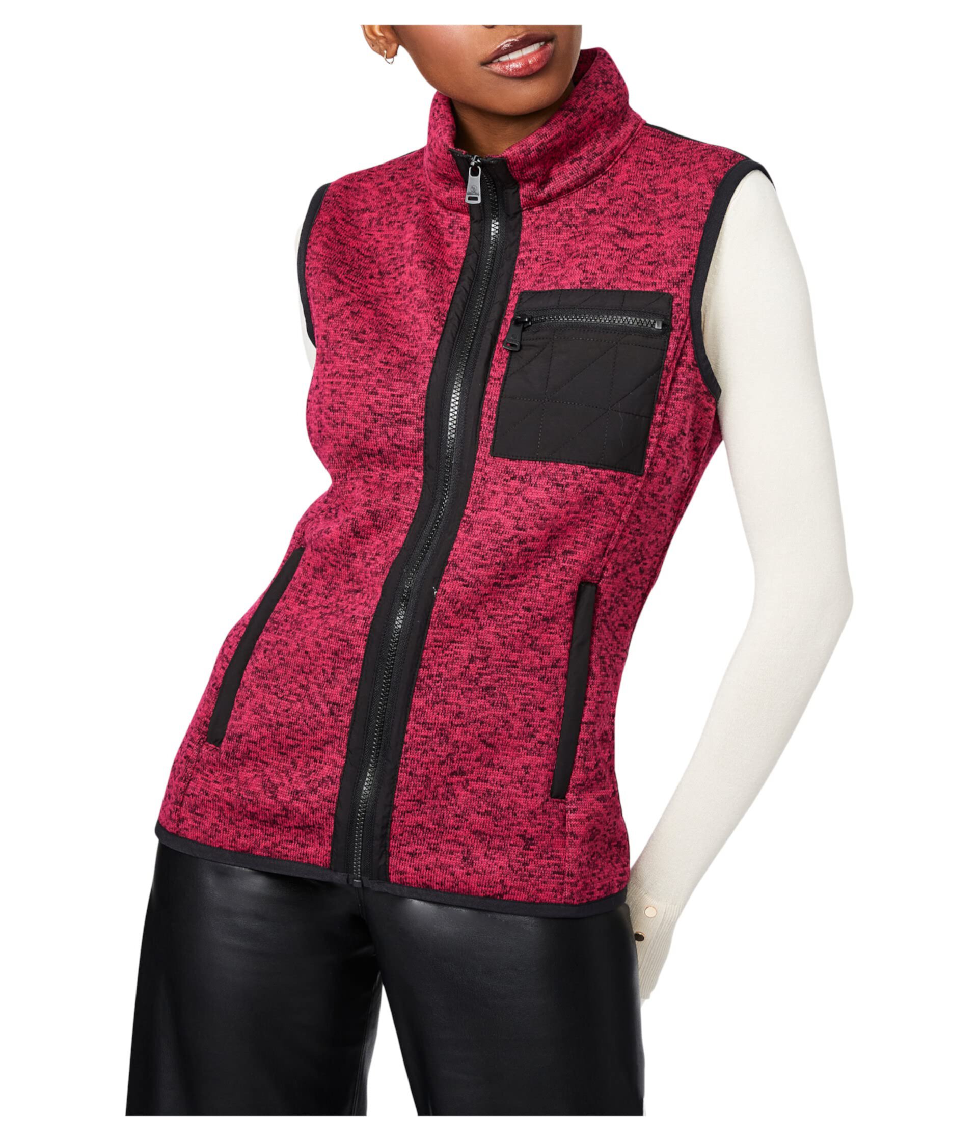 Ultra Soft Sweater Knit Vest Bernardo Fashions