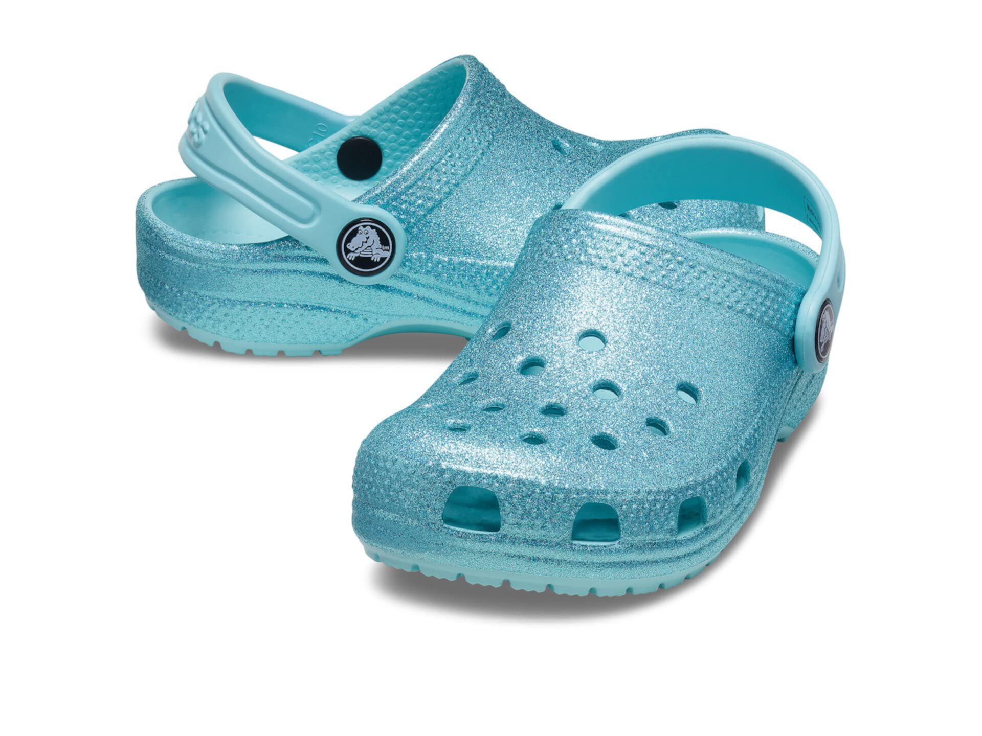 Classic Glitter Clogs (Toddler) Crocs