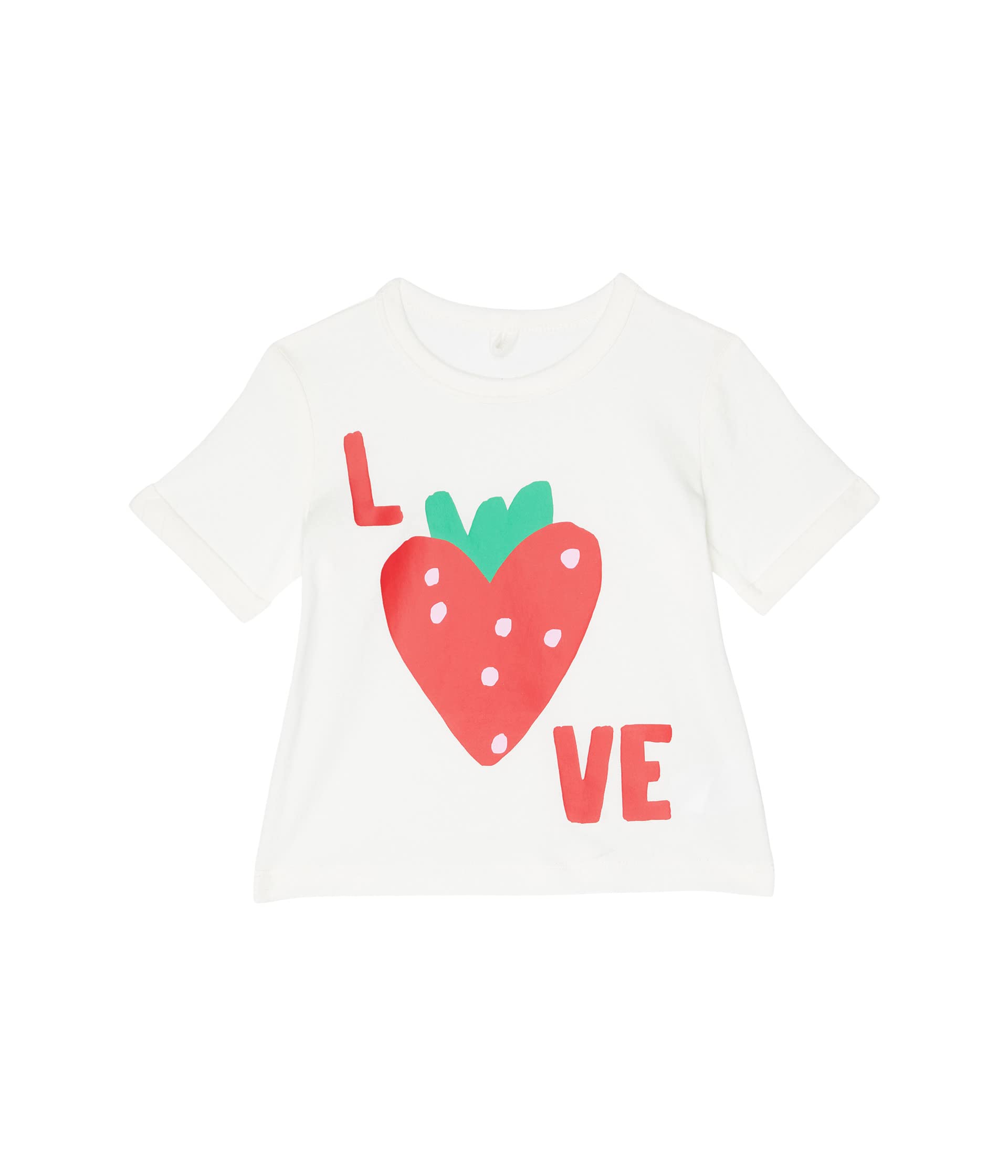 Футболка с рисунком Love Strawberry (для малышей/маленьких детей/больших детей) Stella McCartney Kids