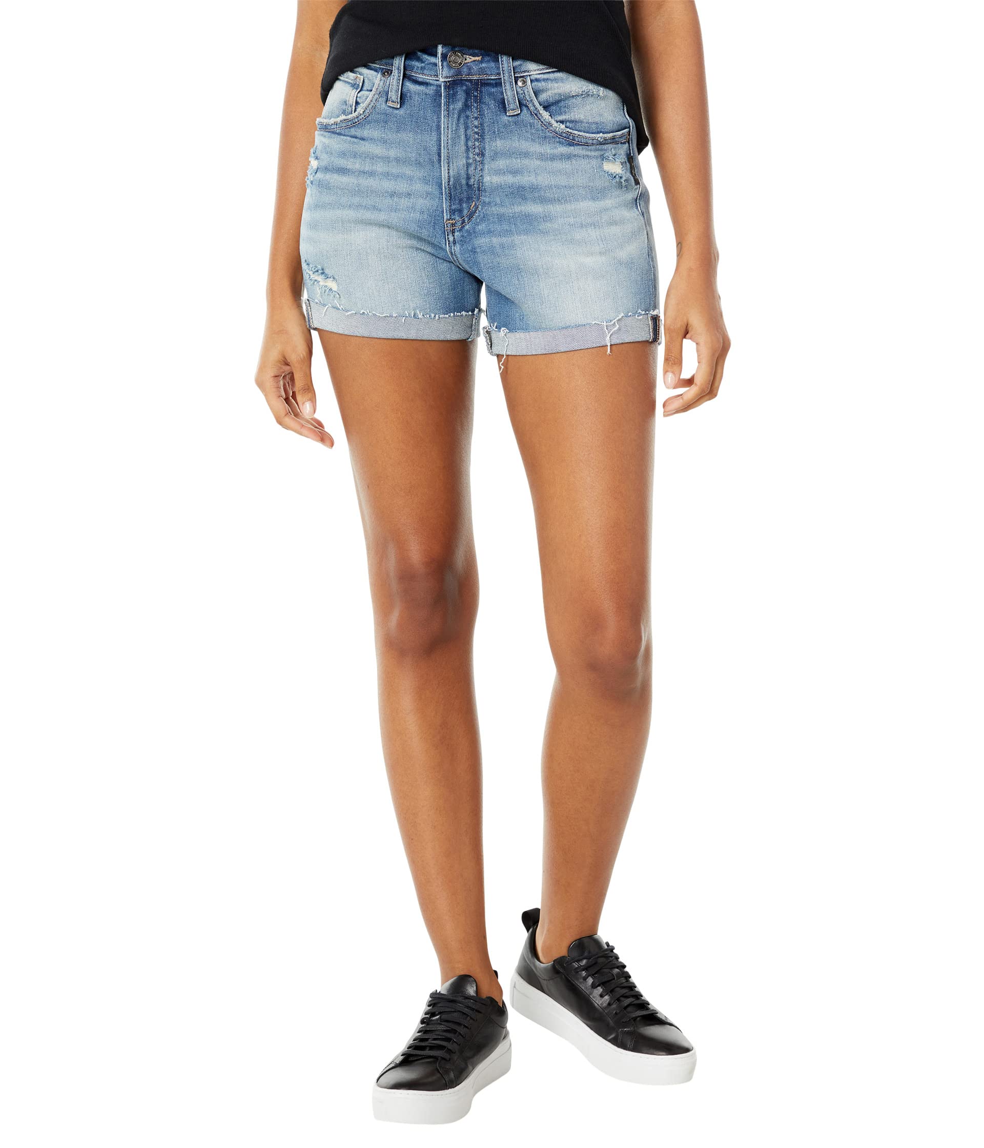 Beau Shorts L27538SOC227 Silver Jeans Co.