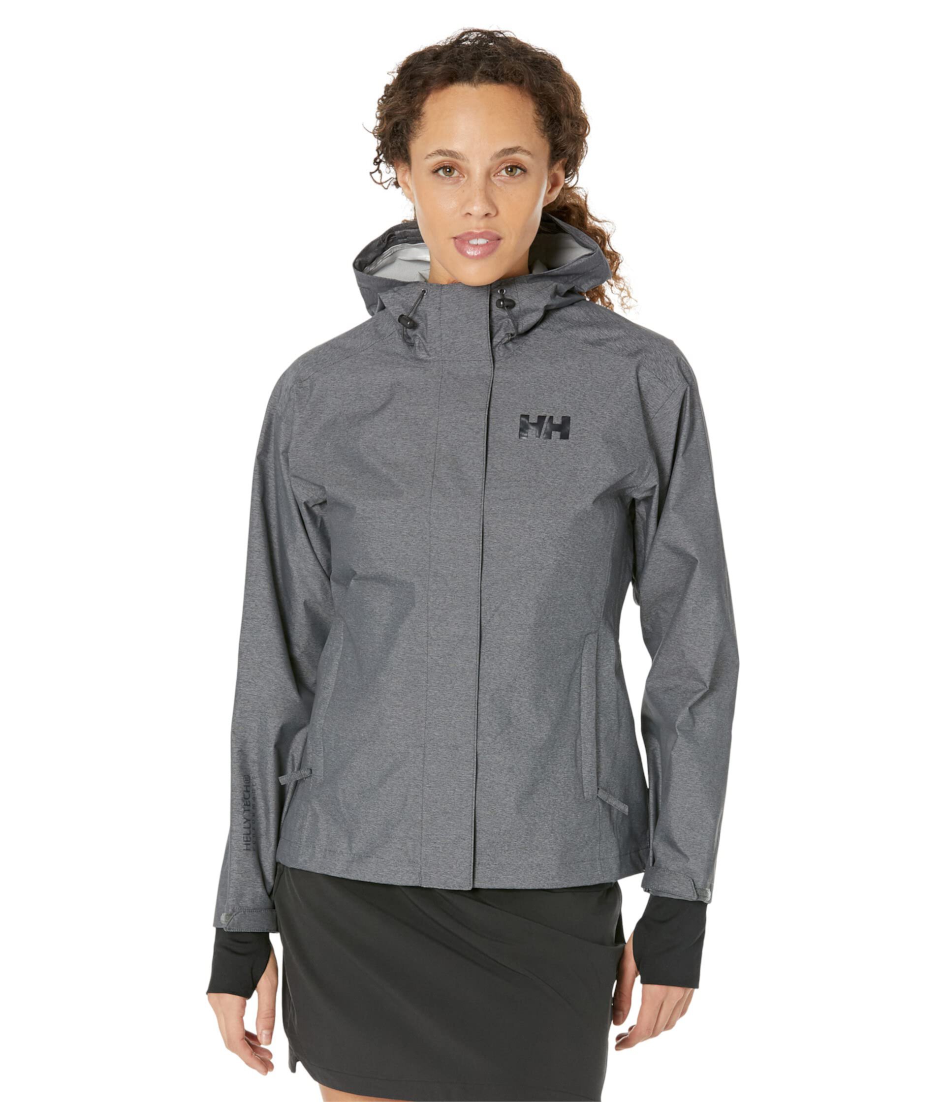 Куртка Helly Hansen Nari 2.5L с водоотталкивающей пропиткой и регулируемым капюшоном Helly Hansen