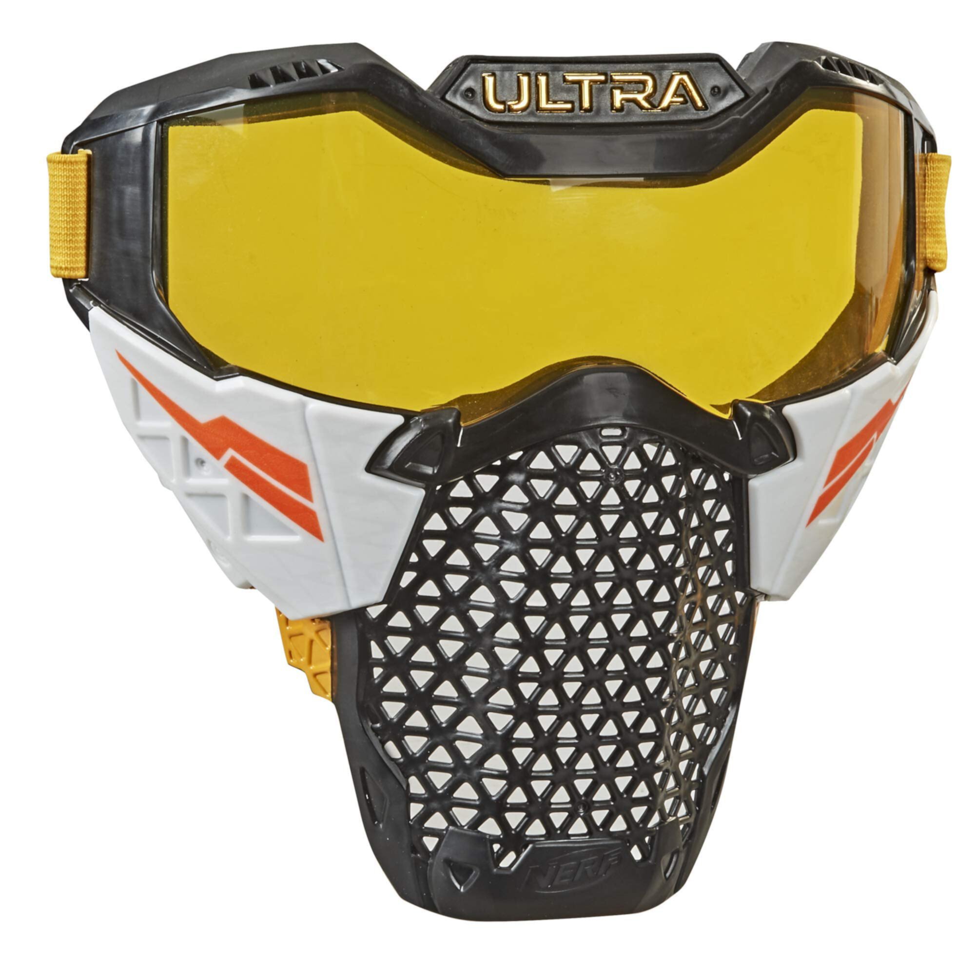 NERF Ultra Battle Mask — регулируемый ремешок для головы, дышащий дизайн — носимый щиток для лица Ultra Battlers Nerf