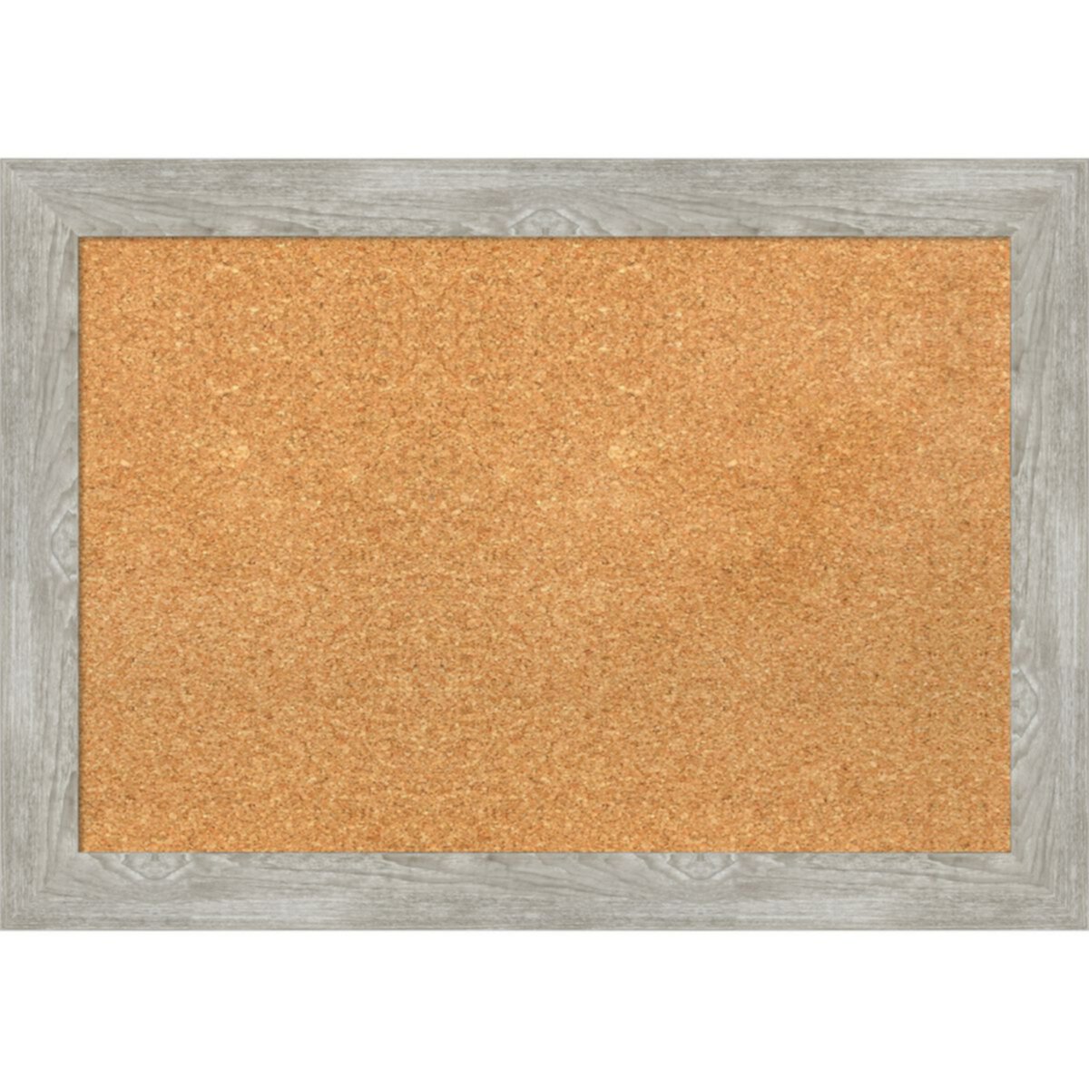 Amanti Art Dove Greywash Narrow Framed Cork Board Wall Decor Amanti Art