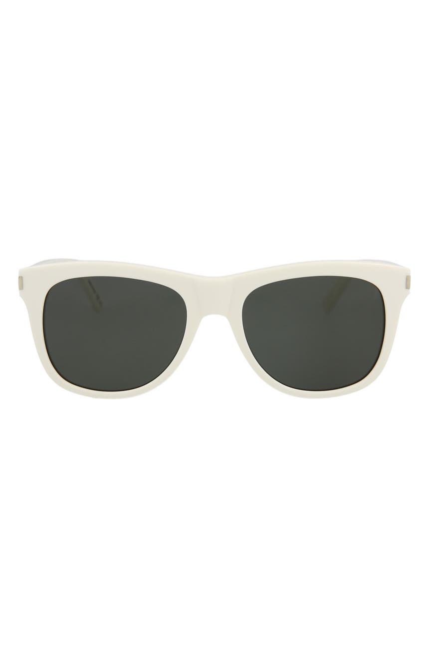 Прямоугольные солнцезащитные очки 57 мм Saint Laurent