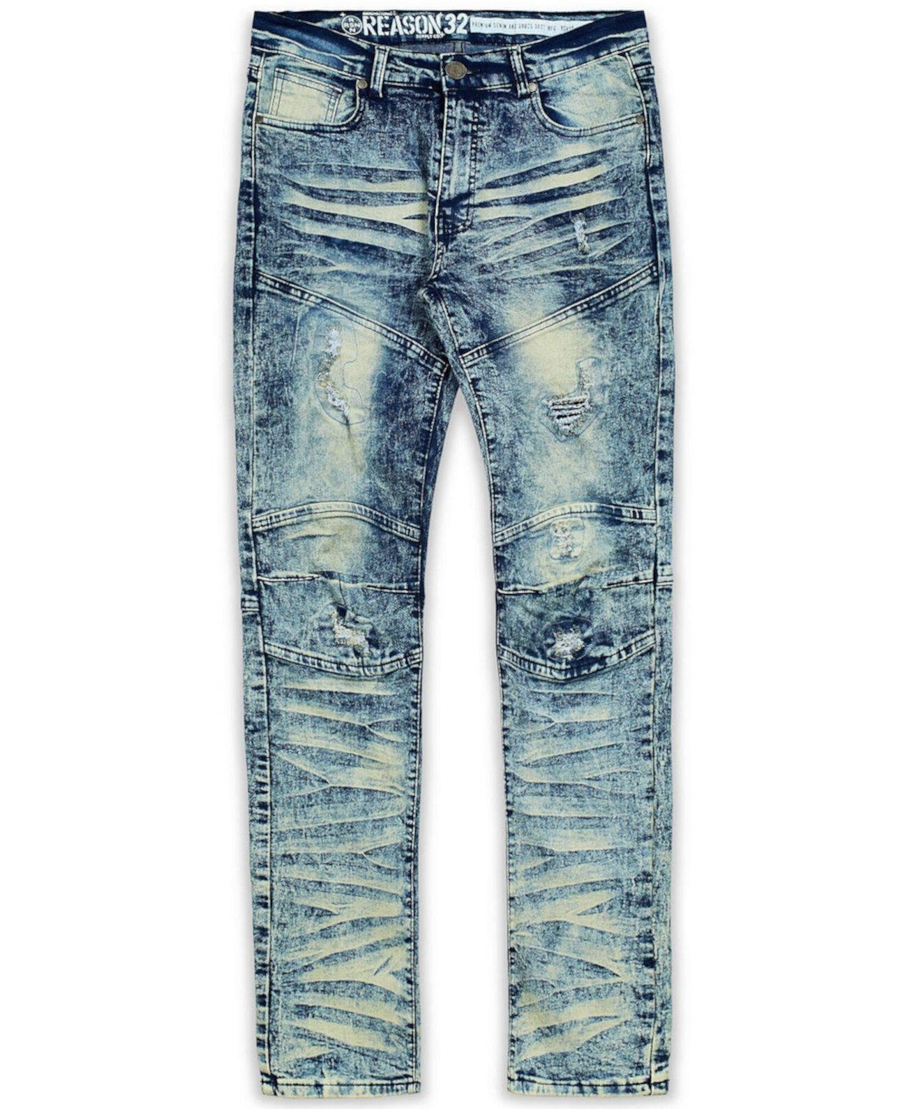 Мужские винтажные пляжные джинсы из денима Reason