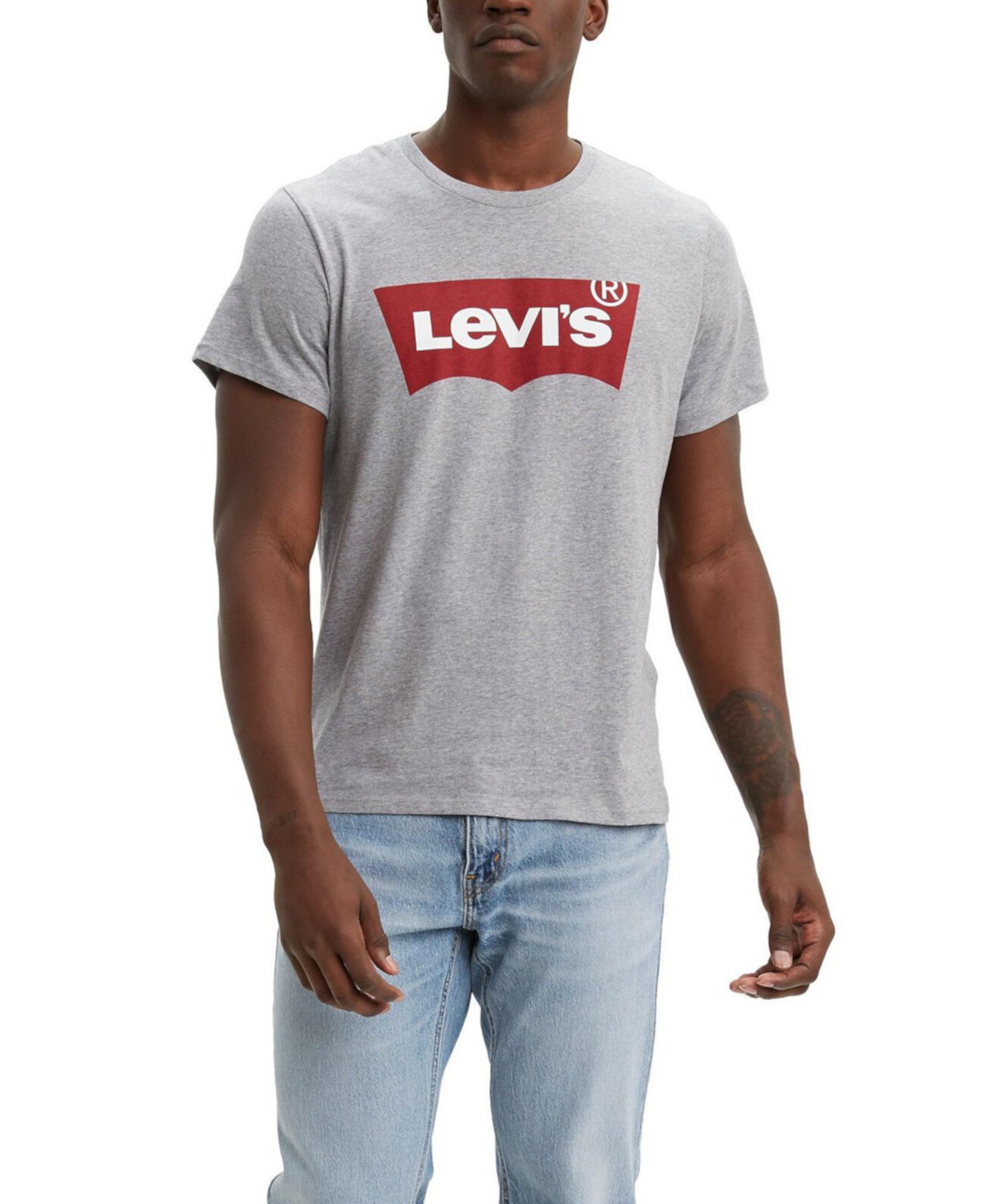 Мужская хлопковая футболка с графическим логотипом Levi's® Levi's®
