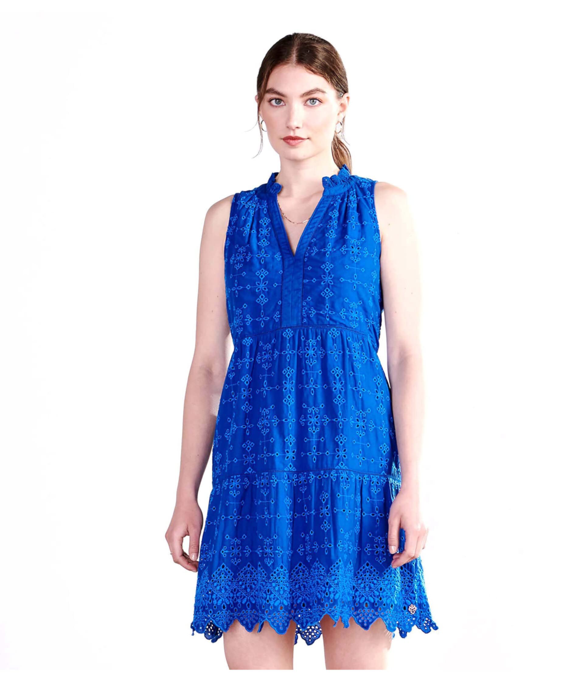 Платье Lauren с люверсами - Темно-синий Hatley