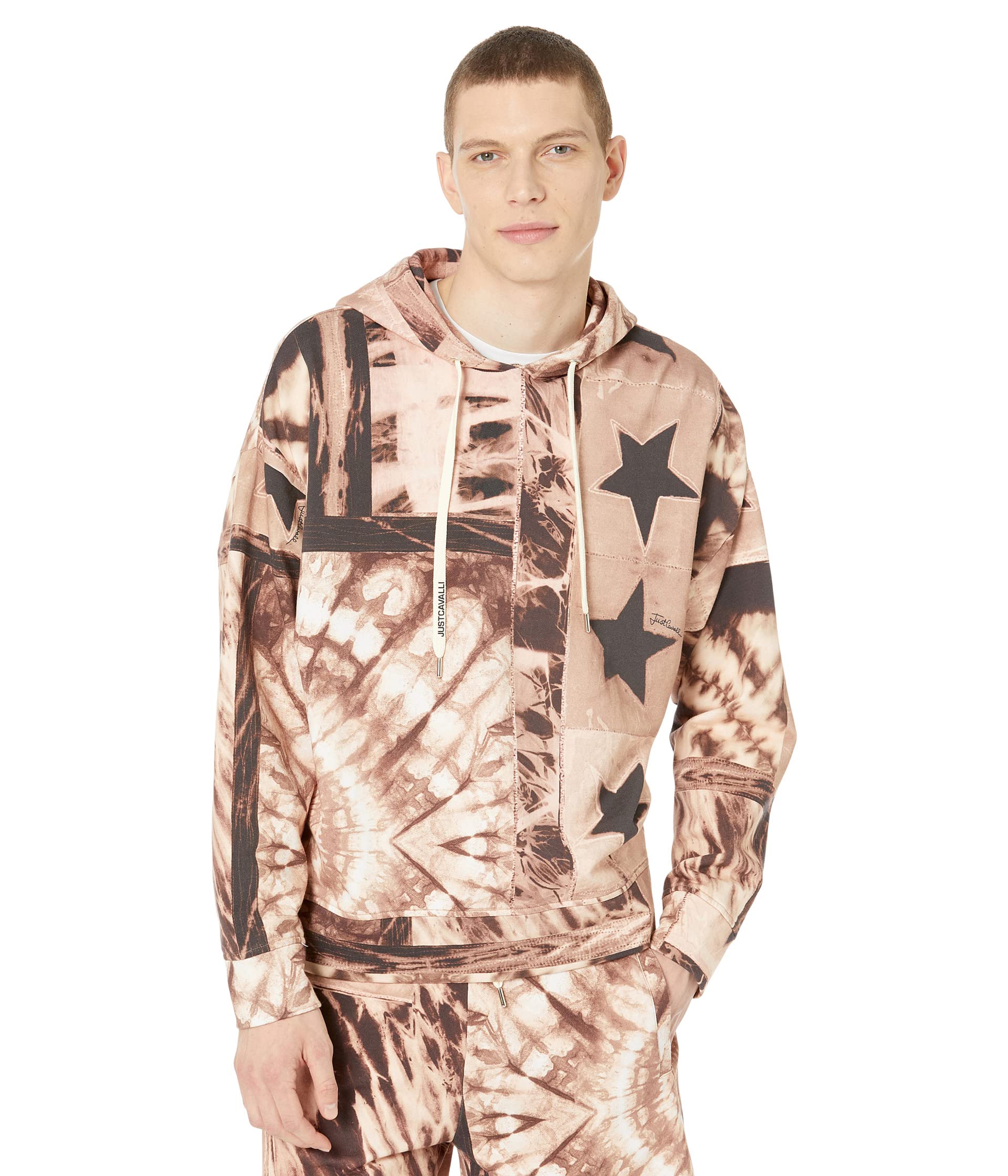 Festival Print Hoodie Just Cavalli