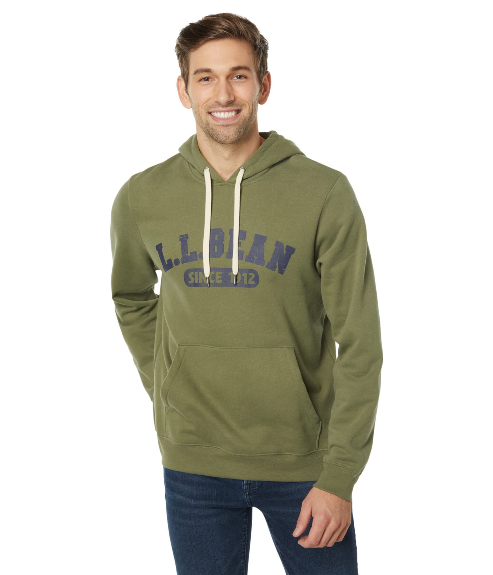 Мужской Пуловер L.L.Bean 1912 Sweatshirt Hooded Logo L.L.Bean