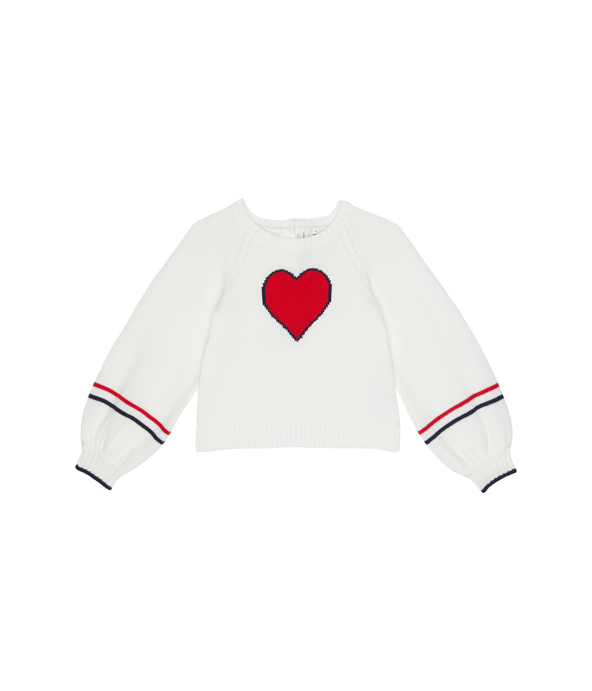Свитер-пуловер с сердечками (для малышей/маленьких детей/больших детей) Janie and Jack