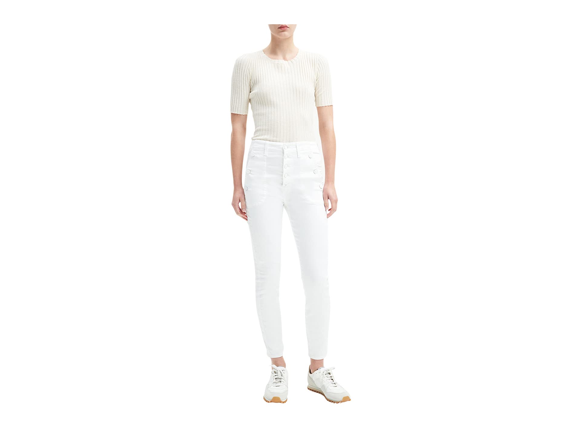 Portia in Slim Illusion White 7 For All Mankind