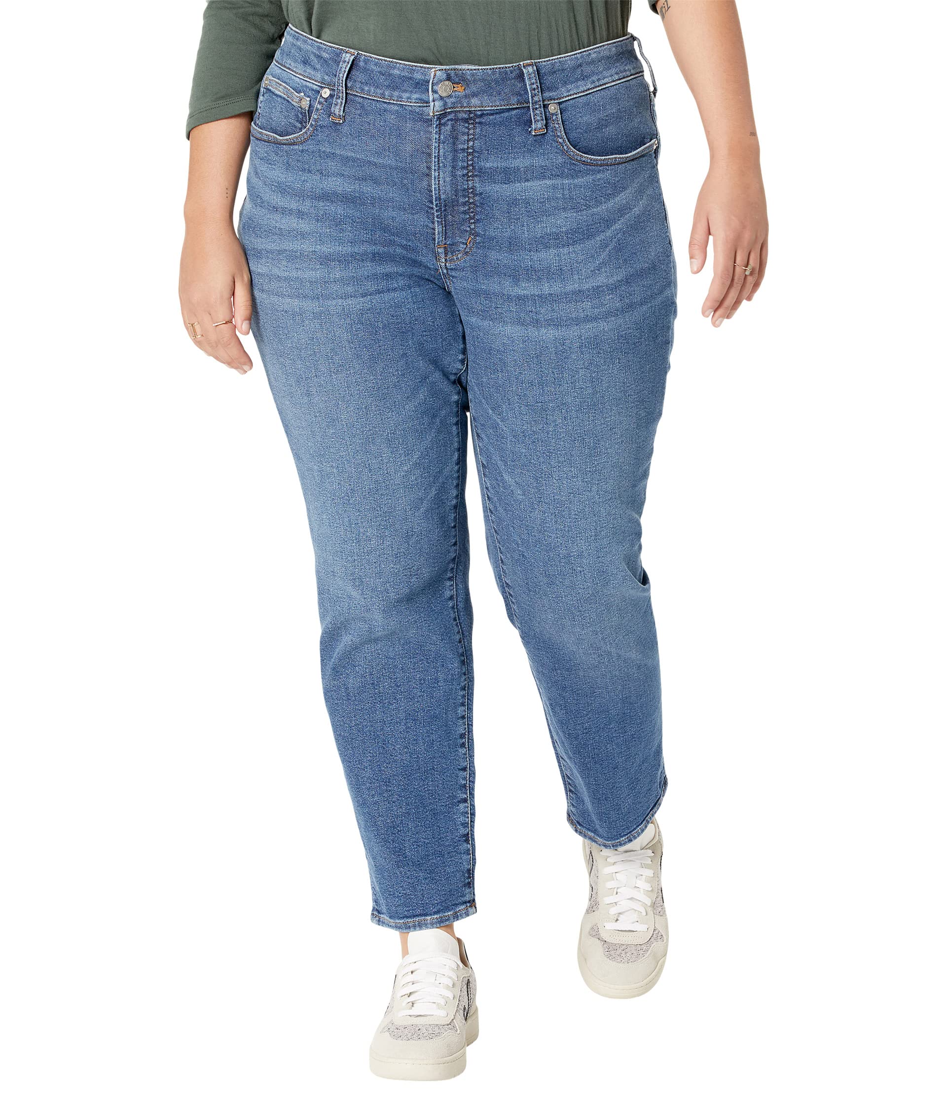 Винтажные джинсы больших размеров со средней посадкой Perfect в цвете Colwyn Madewell