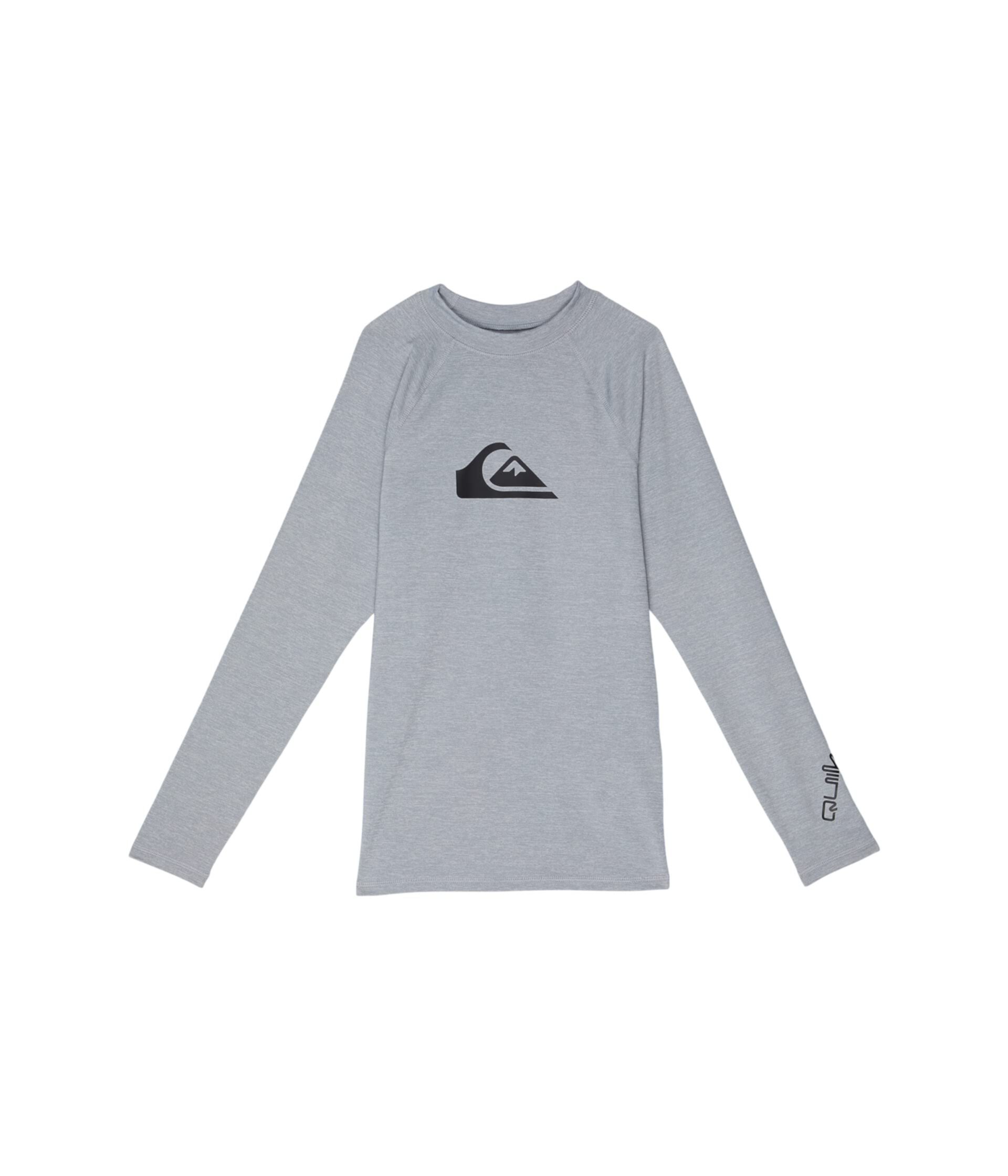 Детский лонгслив All Time от Quiksilver Kids с защитой UPF 50+ и комфортной посадкой Quiksilver Kids