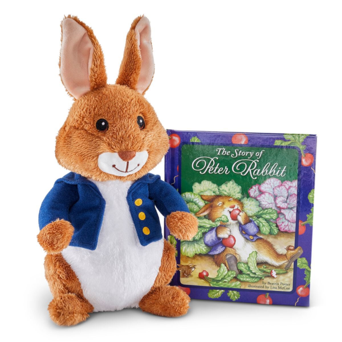 Книга Kohl's Cares Кролик Питер и набор плюшевых игрушек Kohl's Cares