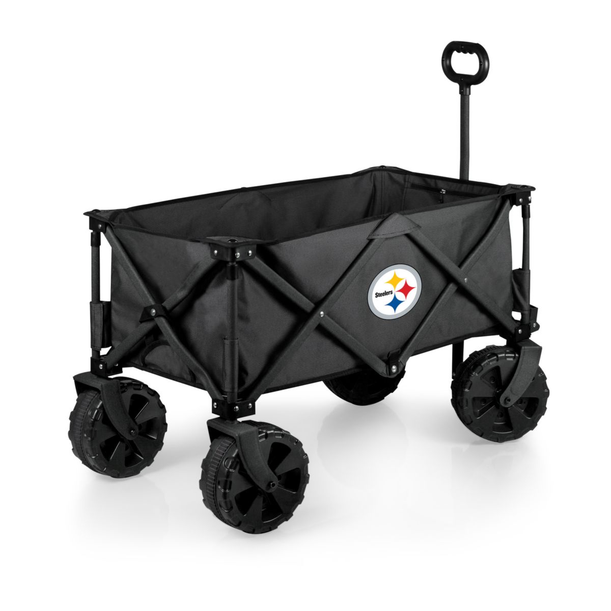 Уличные и сезонные игрушки Picnic Time Pittsburgh Steelers All-Terrain Adventure Wagon Picnic Time