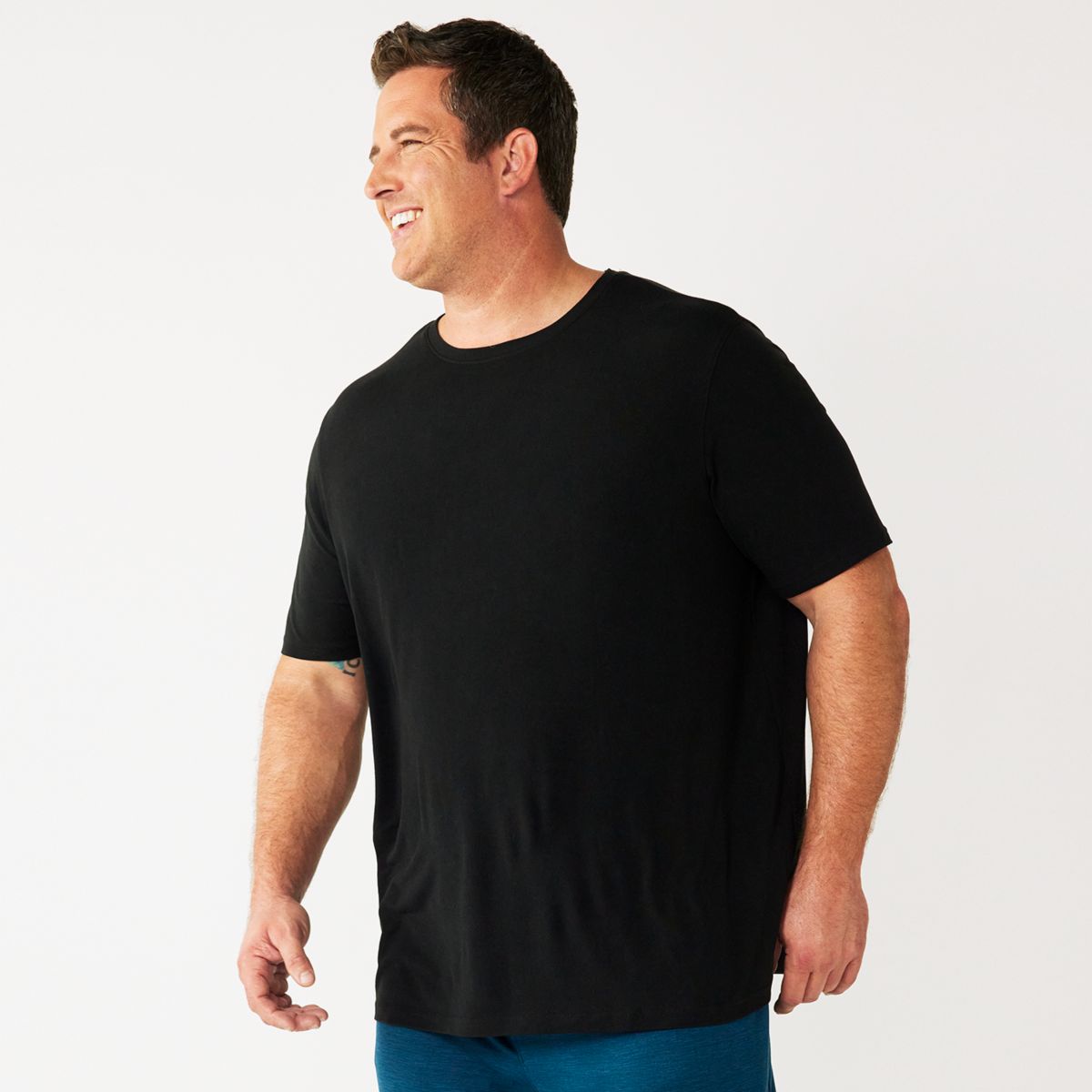Очень мягкая футболка с круглым вырезом Big & Tall Sonoma Goods For Life® SONOMA