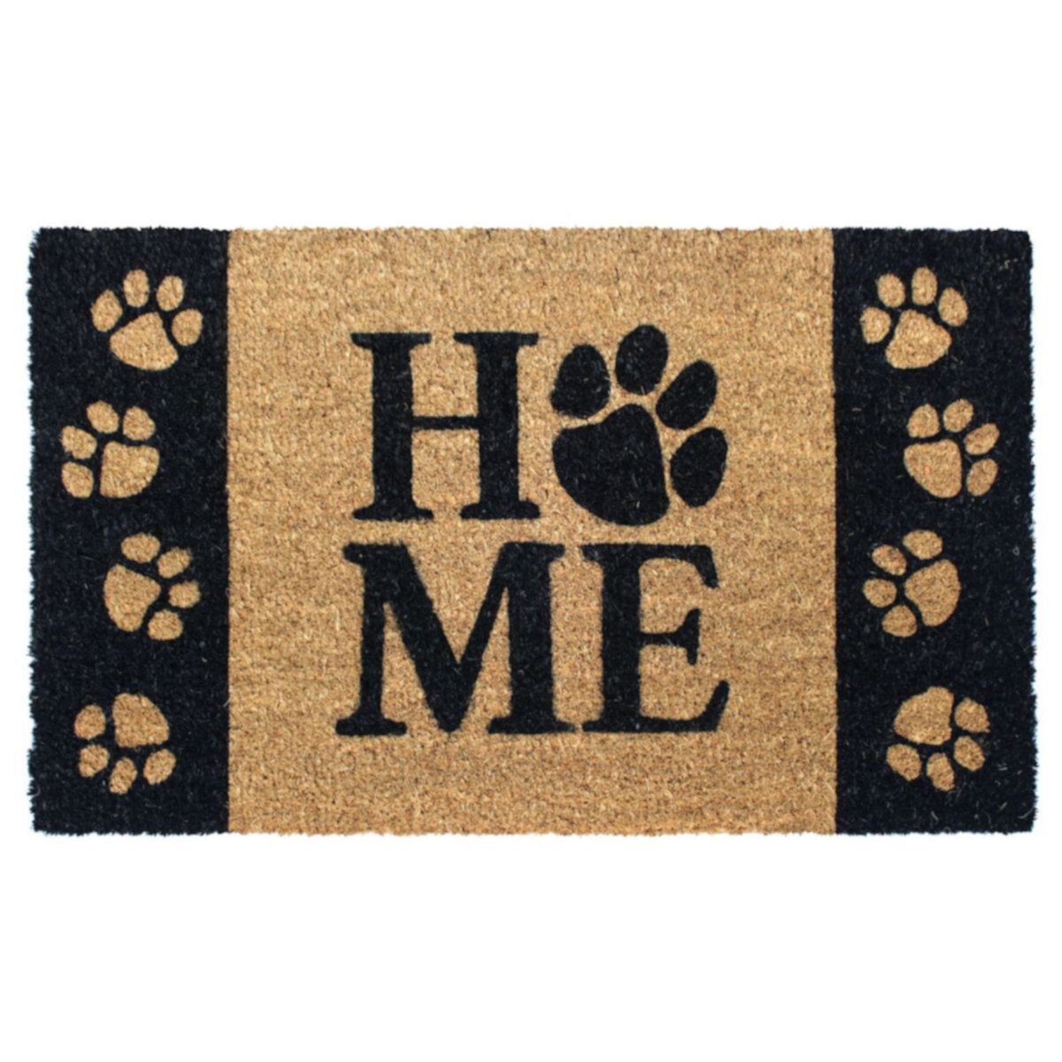 RugSmith Home Paws Stripe Doormat - 18'' x 30'' RugSmith