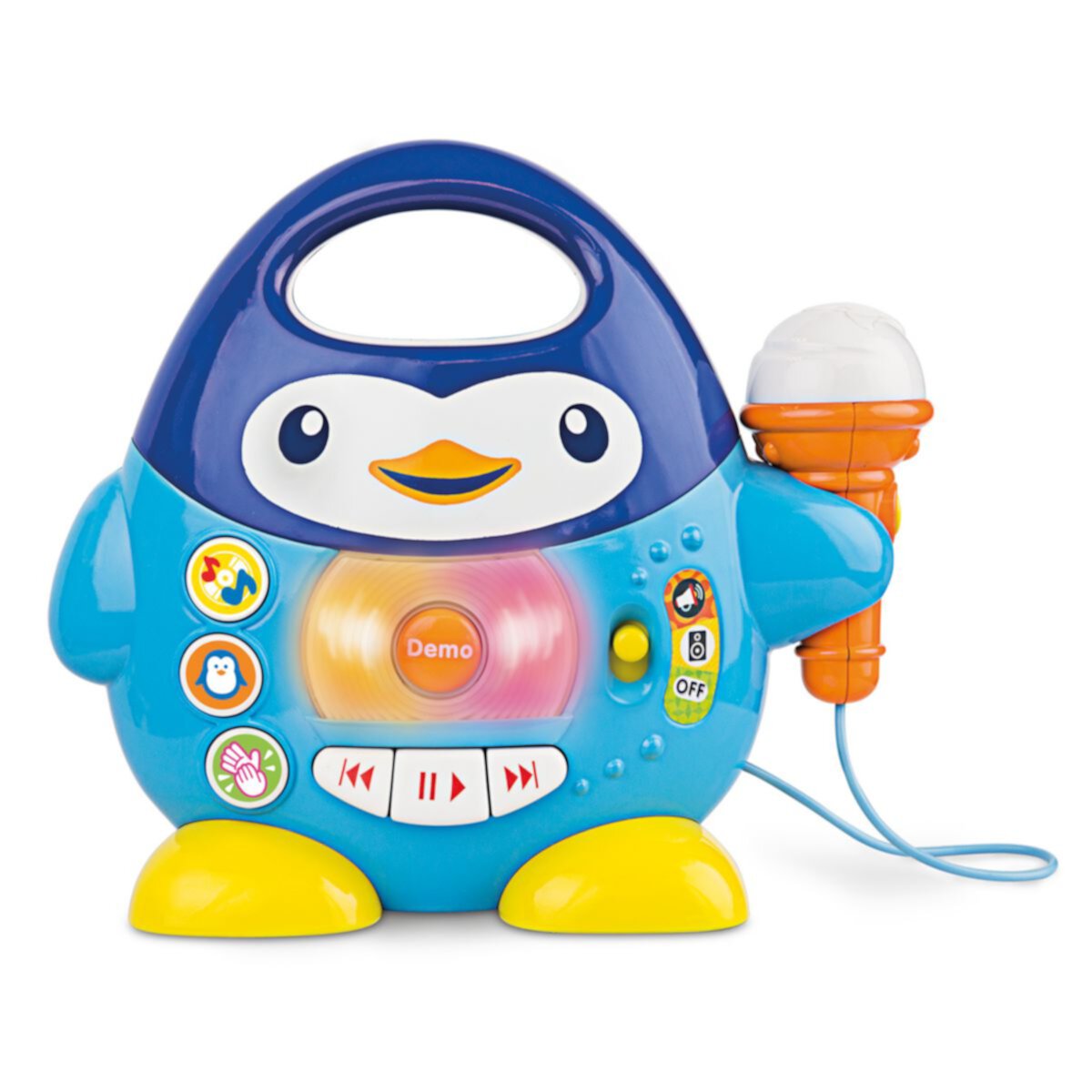 Музыкальный плеер Winfun Penguin с микрофоном Winfun