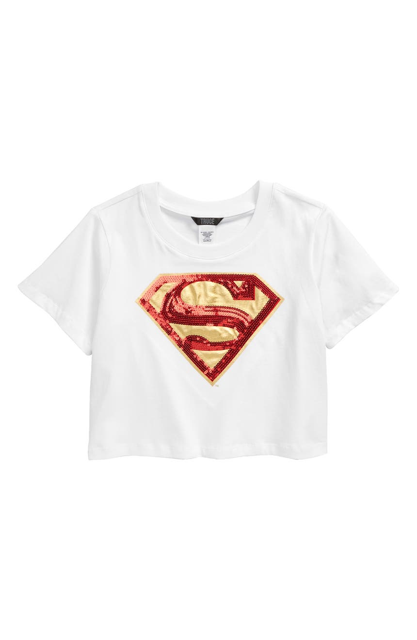 Kids' Supergirl Cotton Graphic Tee TRUCE