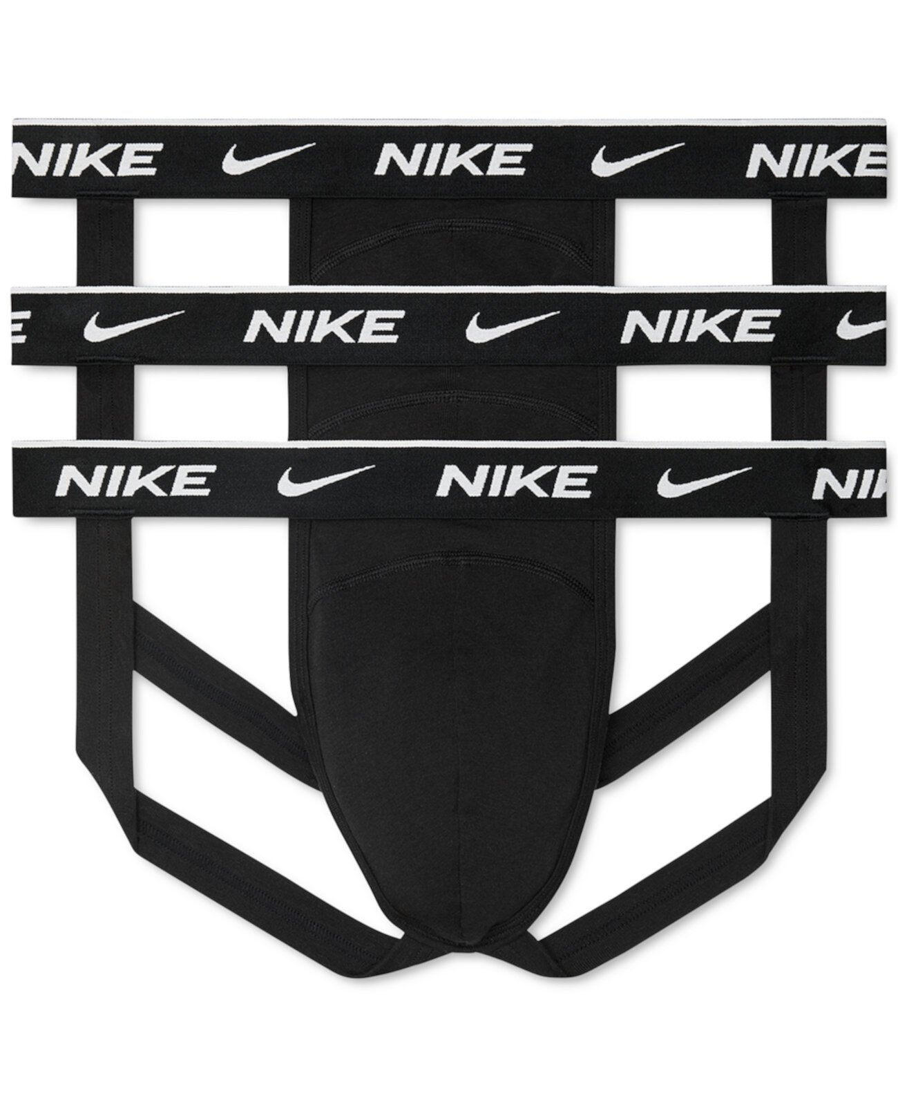 Мужчины 3-Pk. Эластичный бандаж Dri-FIT Essential из хлопка Nike