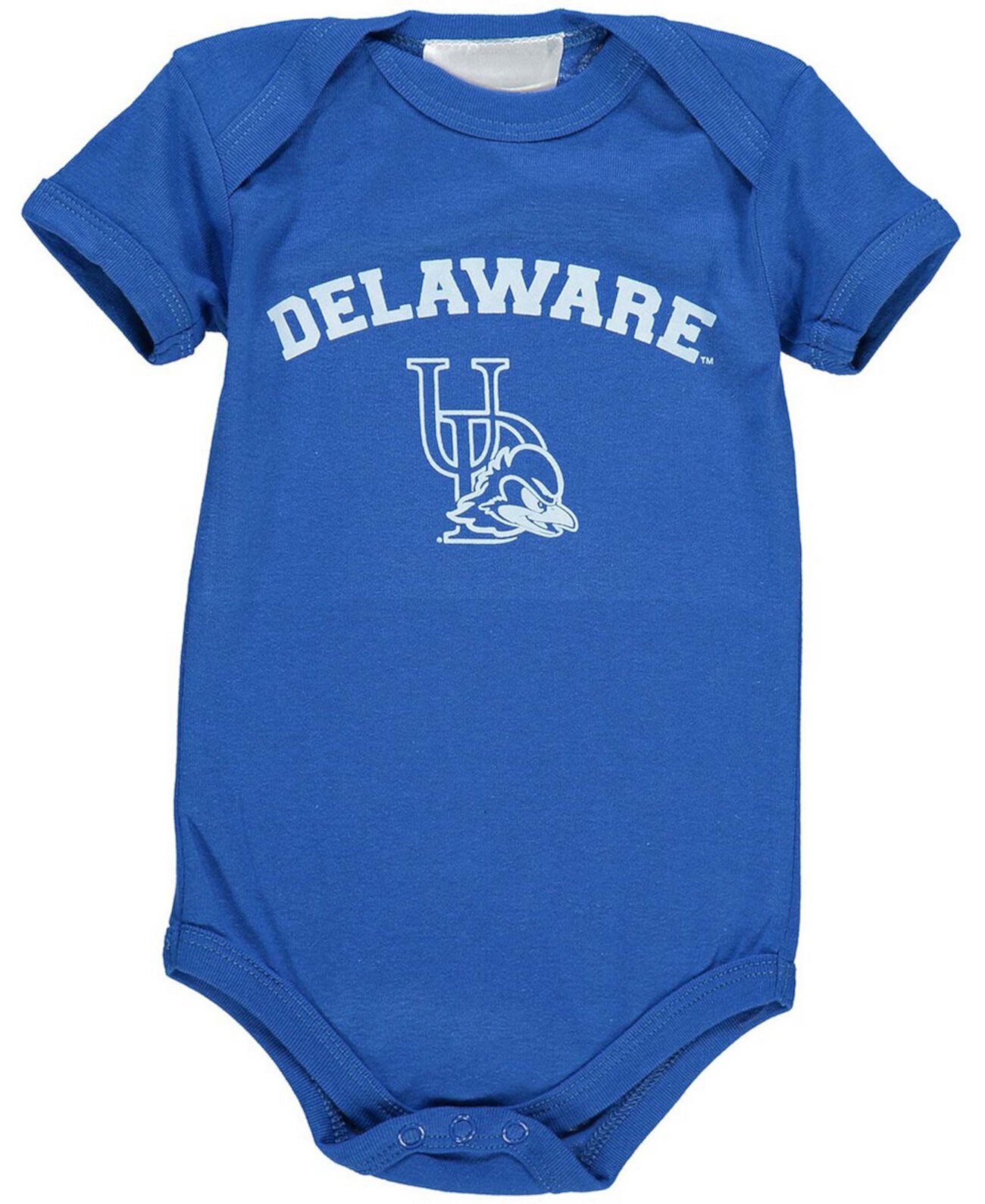 Боди Two Feet Ahead для мальчиков и девочек Royal Delaware Fightin' Blue Hens Arch and Logo Bodysuit Two Feet Ahead