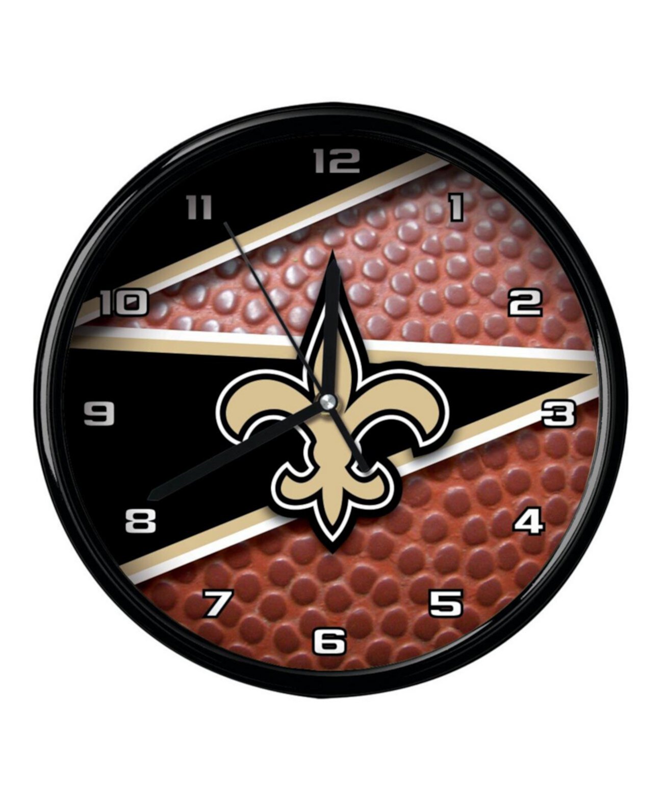 Футбольные часы New Orleans Saints 12 дюймов Memory Company