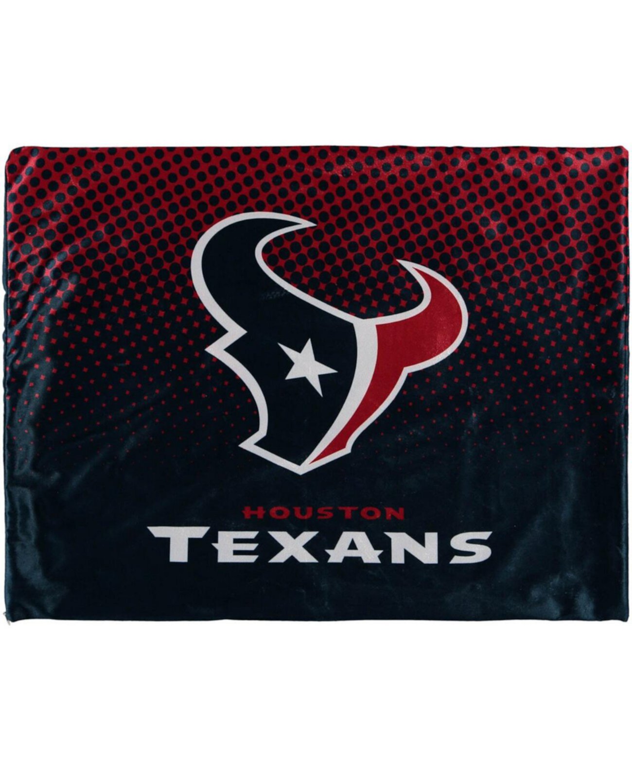 Набор из двух плюшевых чехлов для подушек в горошек Houston Texans Pegasus Home Fashions