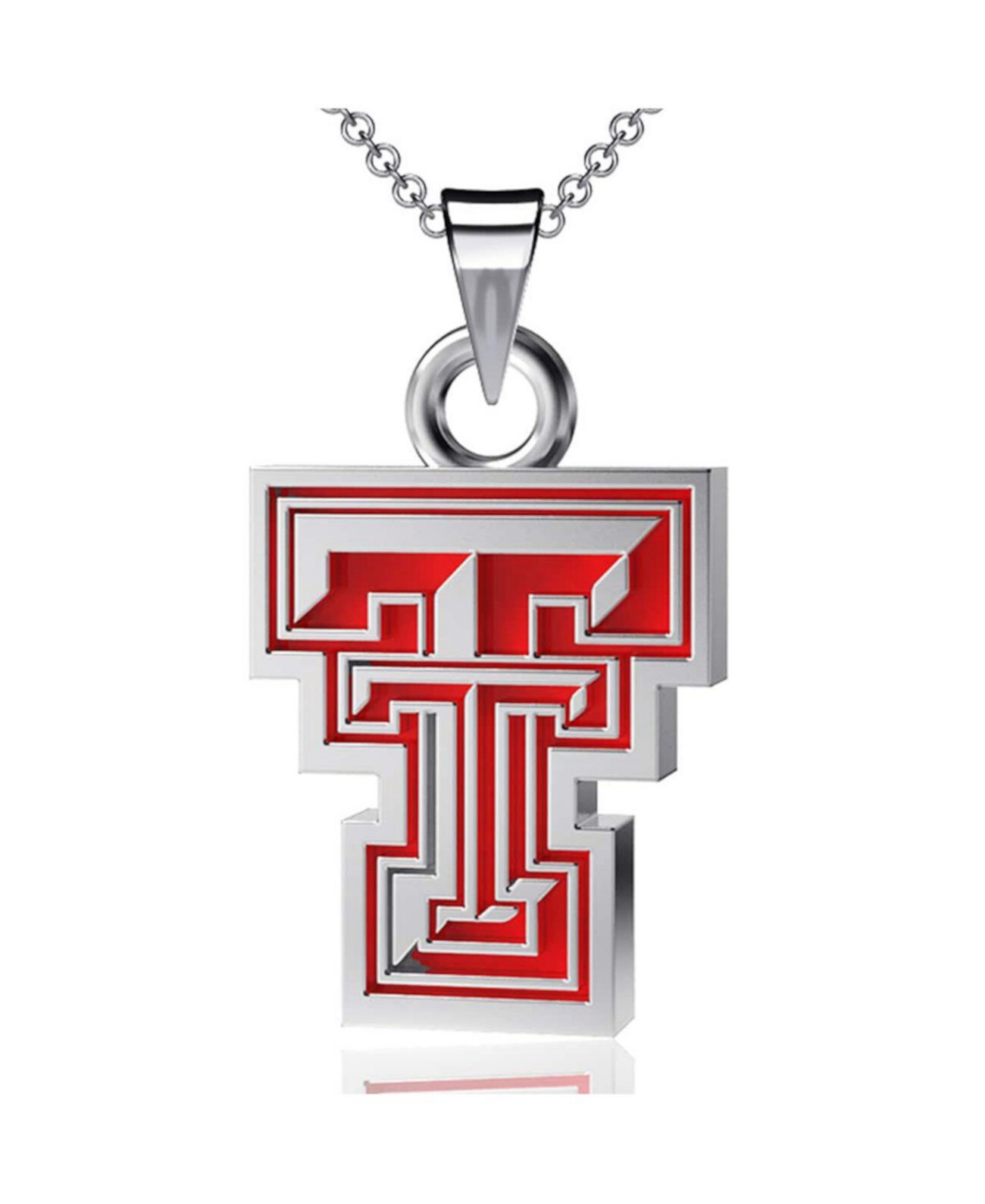 Women's Texas Tech Red Raiders Enamel Pendant Necklace Dayna Designs