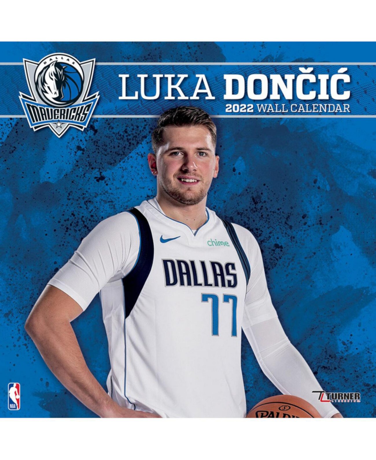 Заказать Luka Doncic Dallas Mavericks 2022 Player Wall Calendar Turner