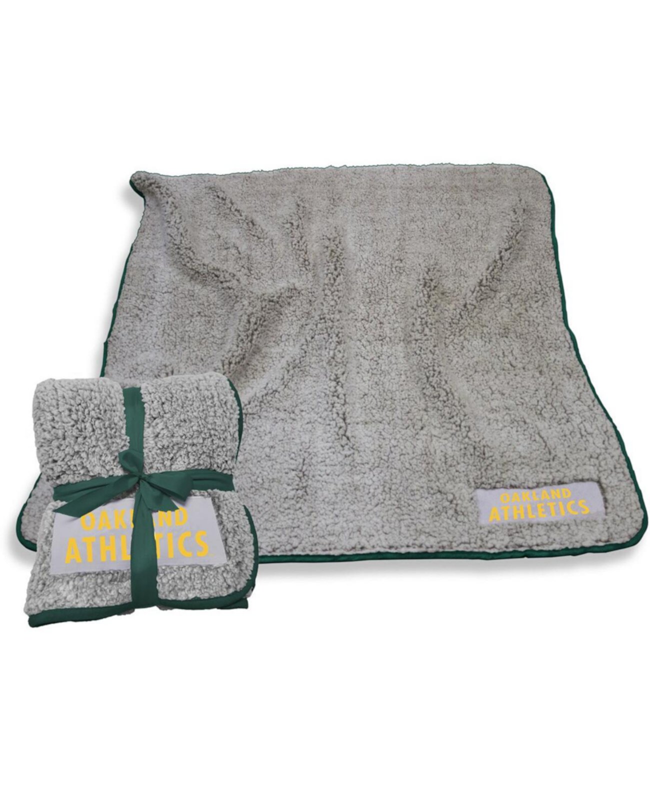 Туристическое одеяло Logo Brand Oakland Athletics 50" x 60" Frosty Fleece Logo Brand