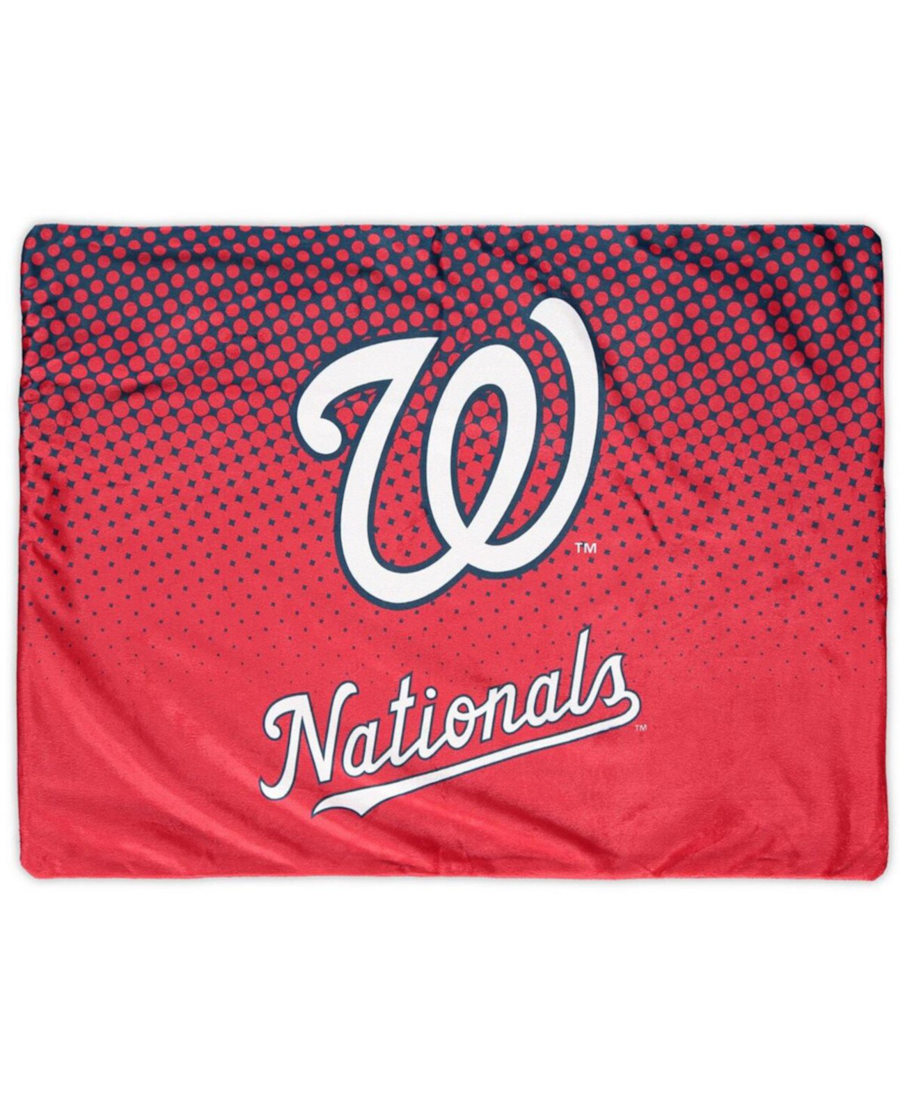 Две упаковки плюшевых защитных чехлов в горошек Washington Nationals Pegasus Home Fashions