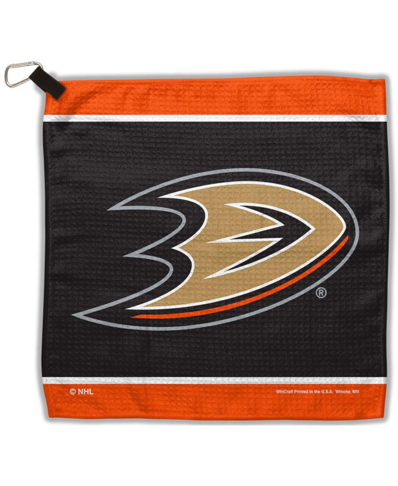 Вафельное полотенце Anaheim Ducks 13 x 13 дюймов Wincraft