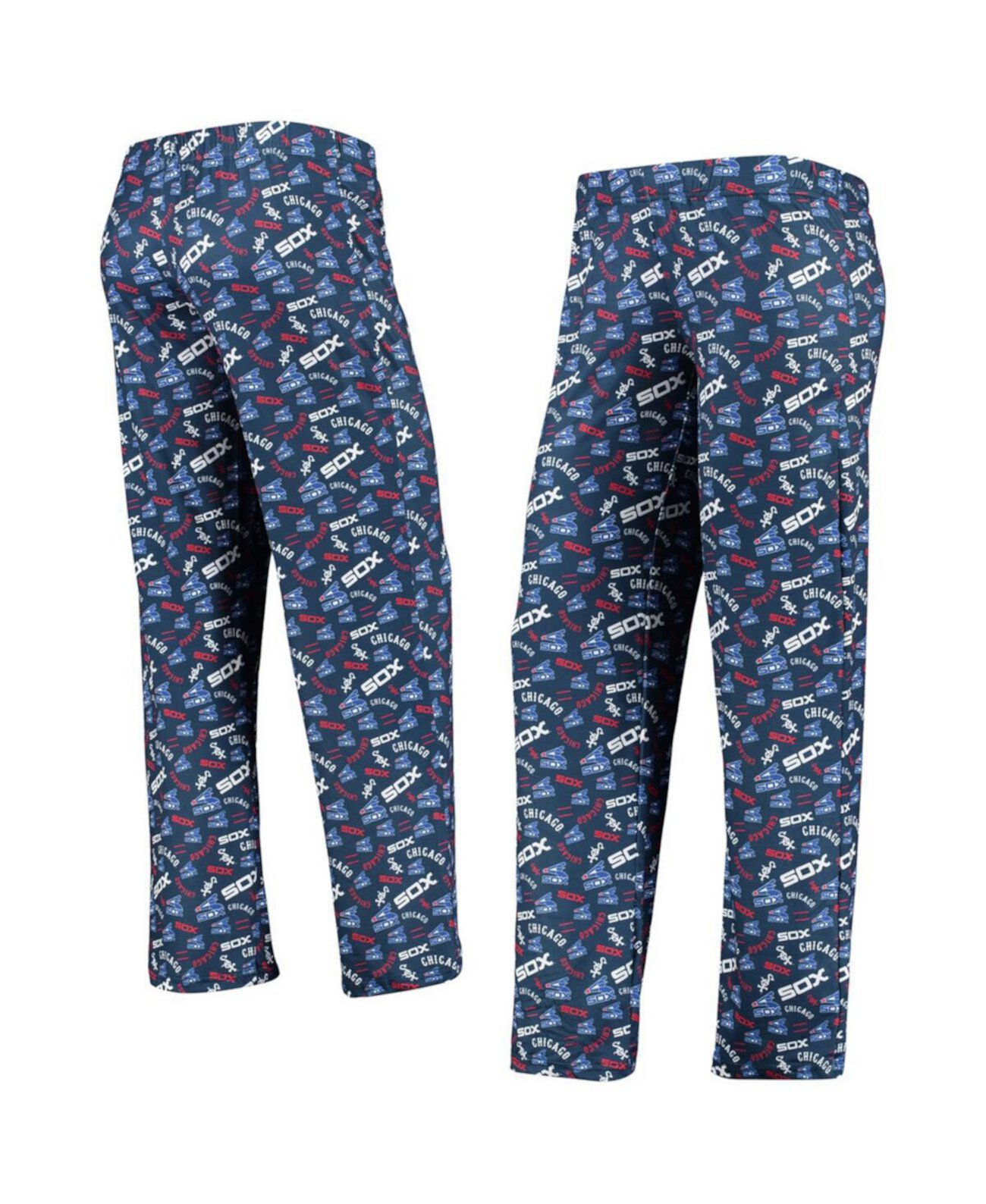 Женские темно-синие штаны для сна с принтом в стиле ретро Chicago White Sox FOCO