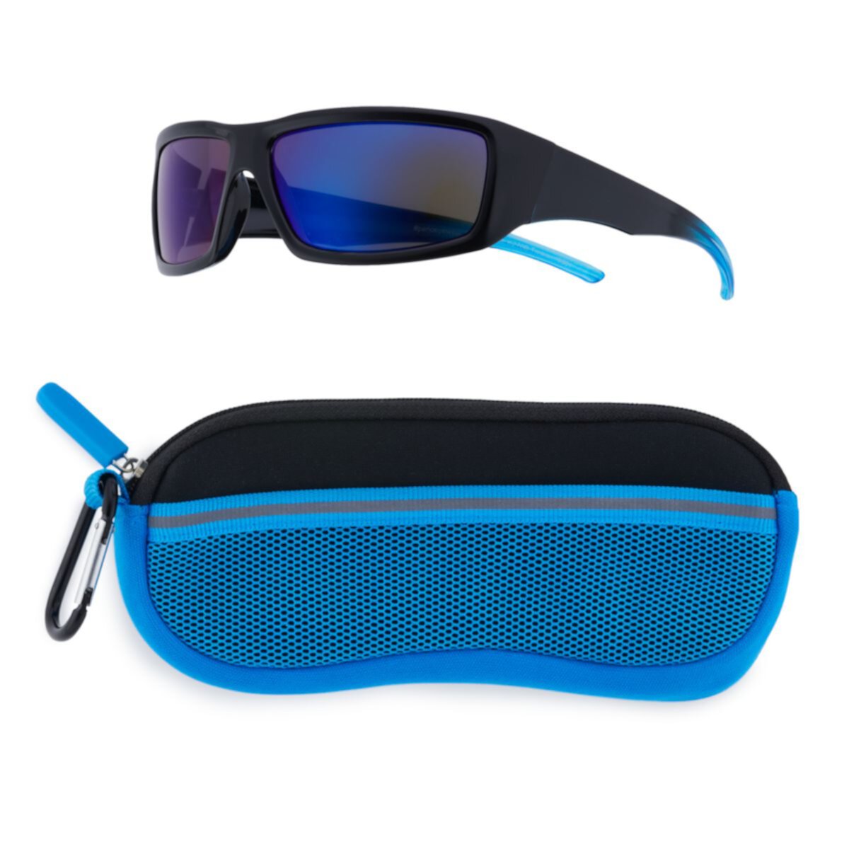 Спортивные солнцезащитные очки Pan Oceanic с синими линзами для мальчиков Pan Oceanic